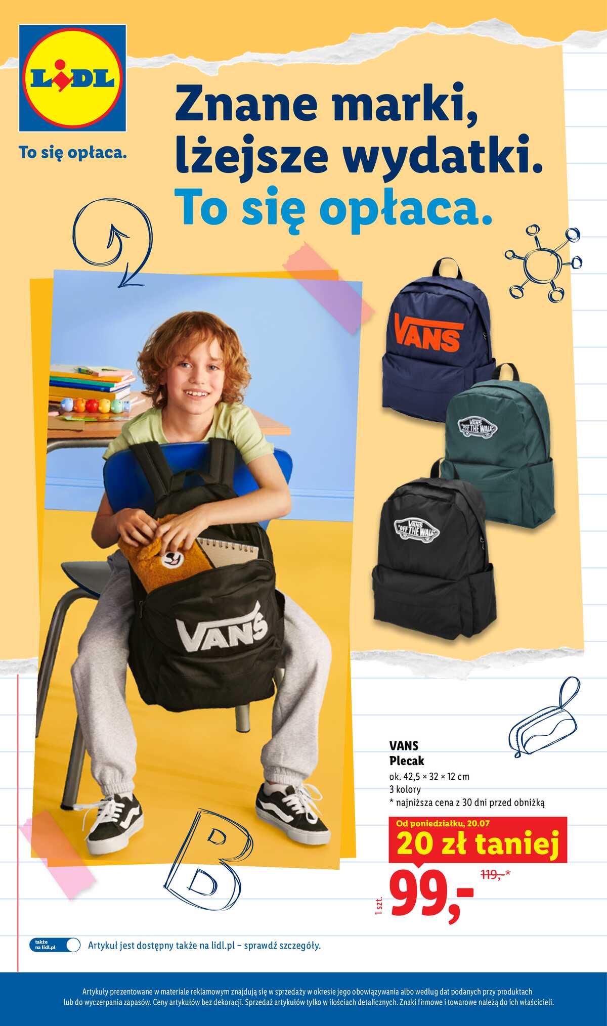 Leták Lidl Polsko 9.7.-31.8.2026 - Kompletní výbava za super ceny strana 79
