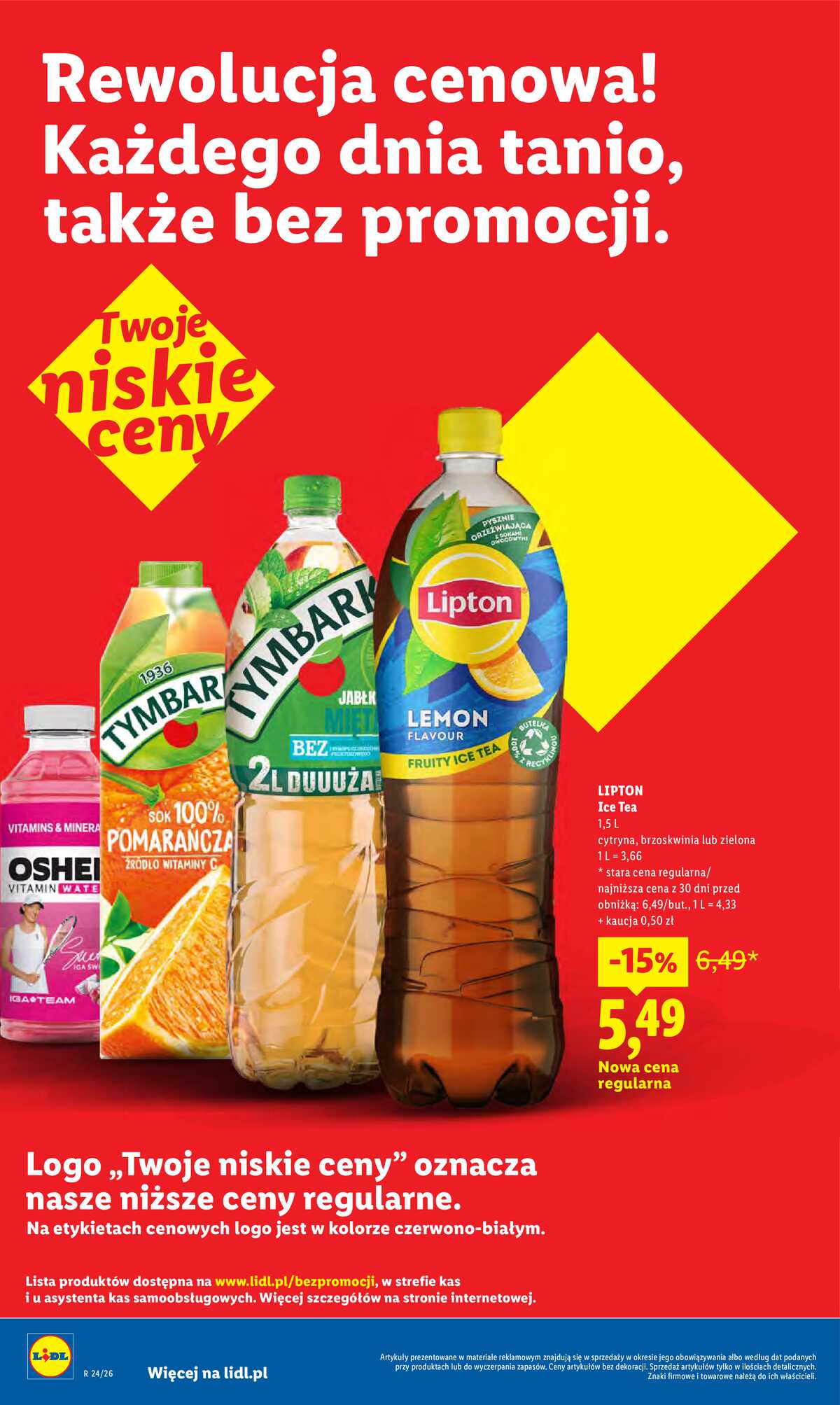 Leták Lidl Polsko 22.8.-30.9.2026 - Cenová revoluce! strana 4