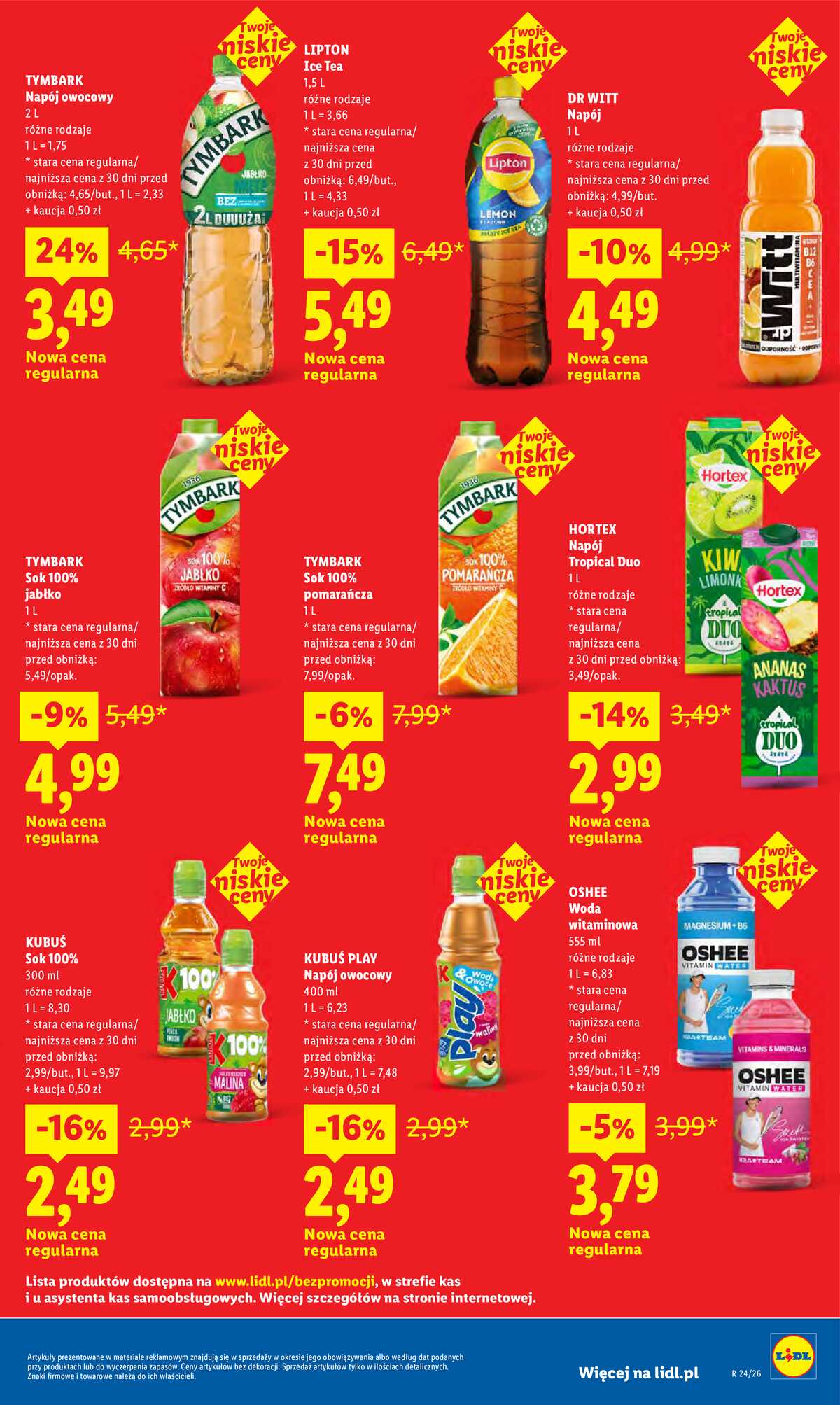 Leták Lidl Polsko 22.8.-30.9.2026 - Cenová revoluce! strana 5