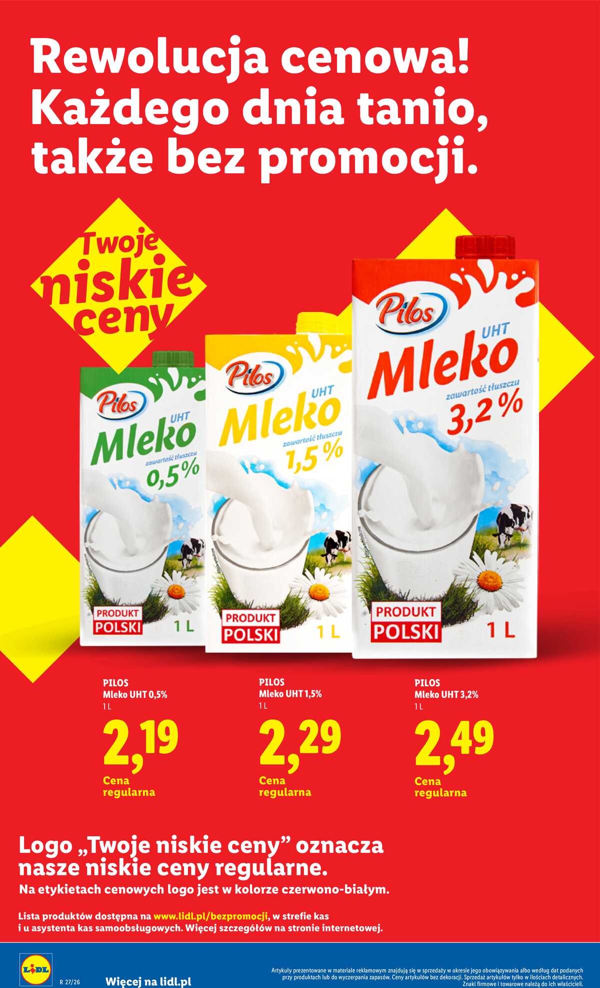 Leták Lidl Polsko 22.8.-30.9.2026 - Cenová revoluce! strana 9
