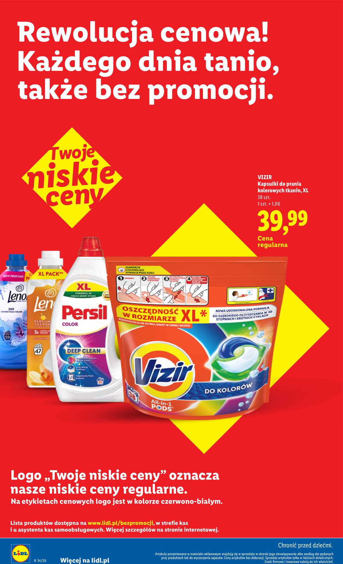 Leták Lidl Polsko 22.8.-30.9.2026 - Cenová revoluce! strana 10