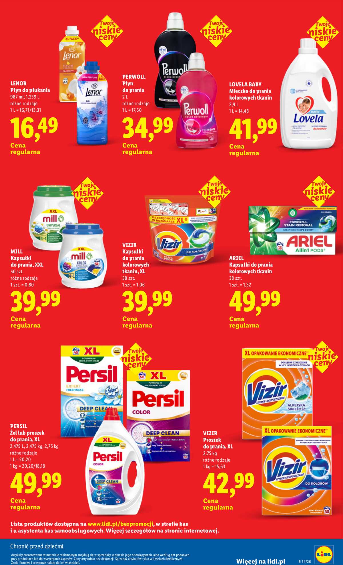 Leták Lidl Polsko 22.8.-30.9.2026 - Cenová revoluce! strana 11