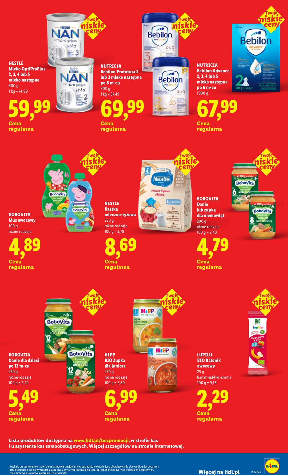 Leták Lidl Polsko 22.8.-30.9.2026 - Cenová revoluce! strana 33