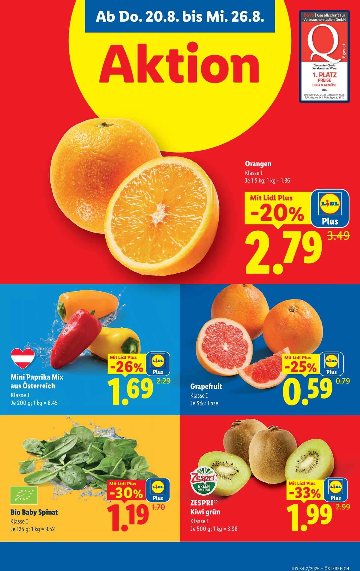 Leták Lidl Rakousko 20.8.-26.8.2026 strana 5