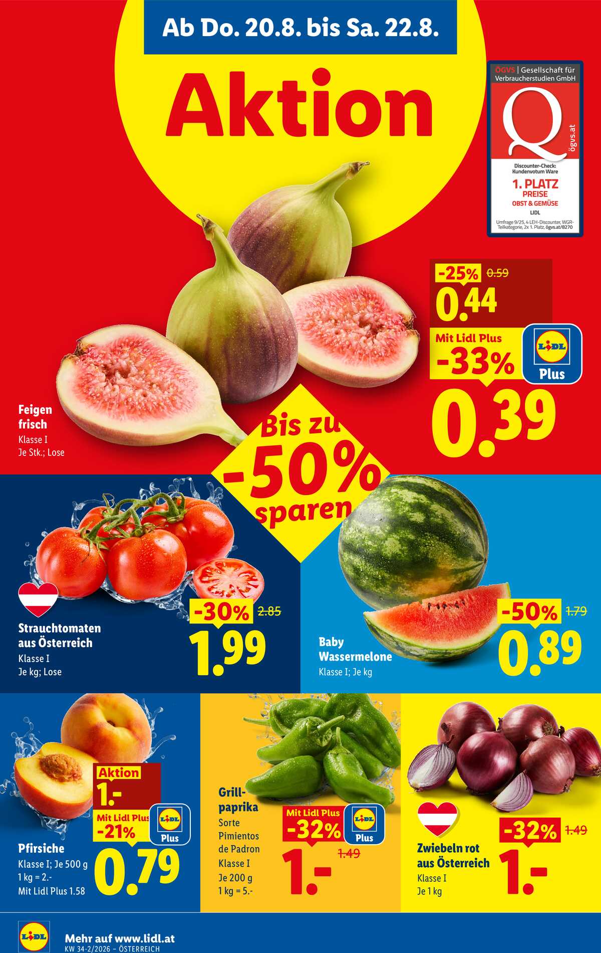 Leták Lidl Rakousko 20.8.-26.8.2026 strana 6