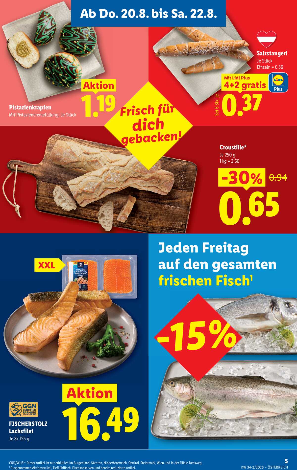 Leták Lidl Rakousko 20.8.-26.8.2026 strana 7
