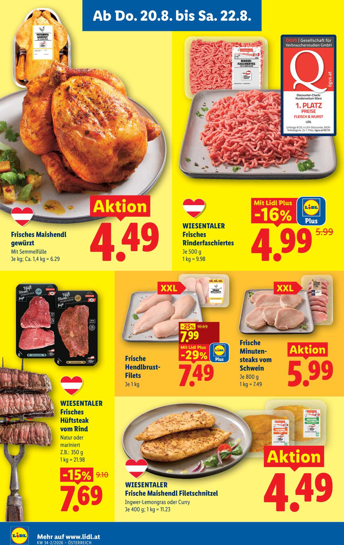 Leták Lidl Rakousko 20.8.-26.8.2026 strana 8