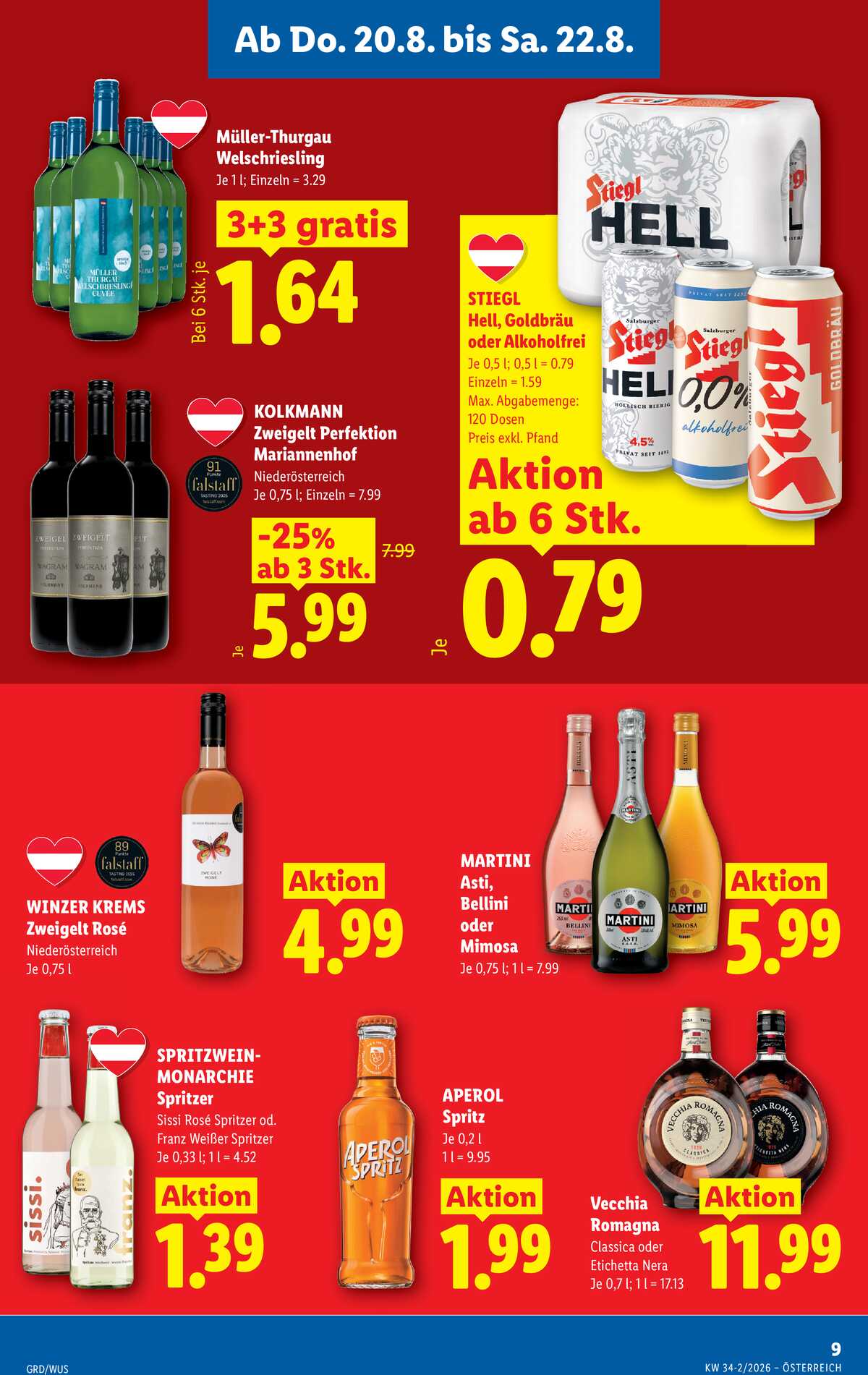 Leták Lidl Rakousko 20.8.-26.8.2026 strana 11