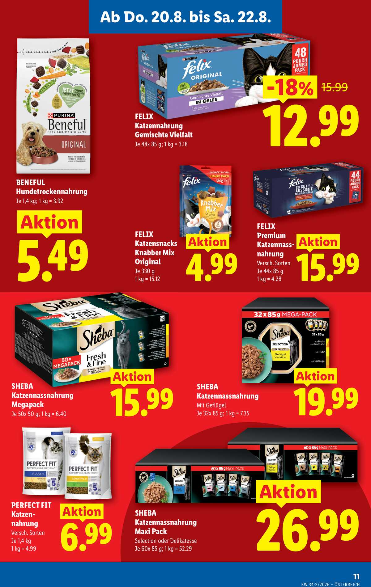 Leták Lidl Rakousko 20.8.-26.8.2026 strana 13