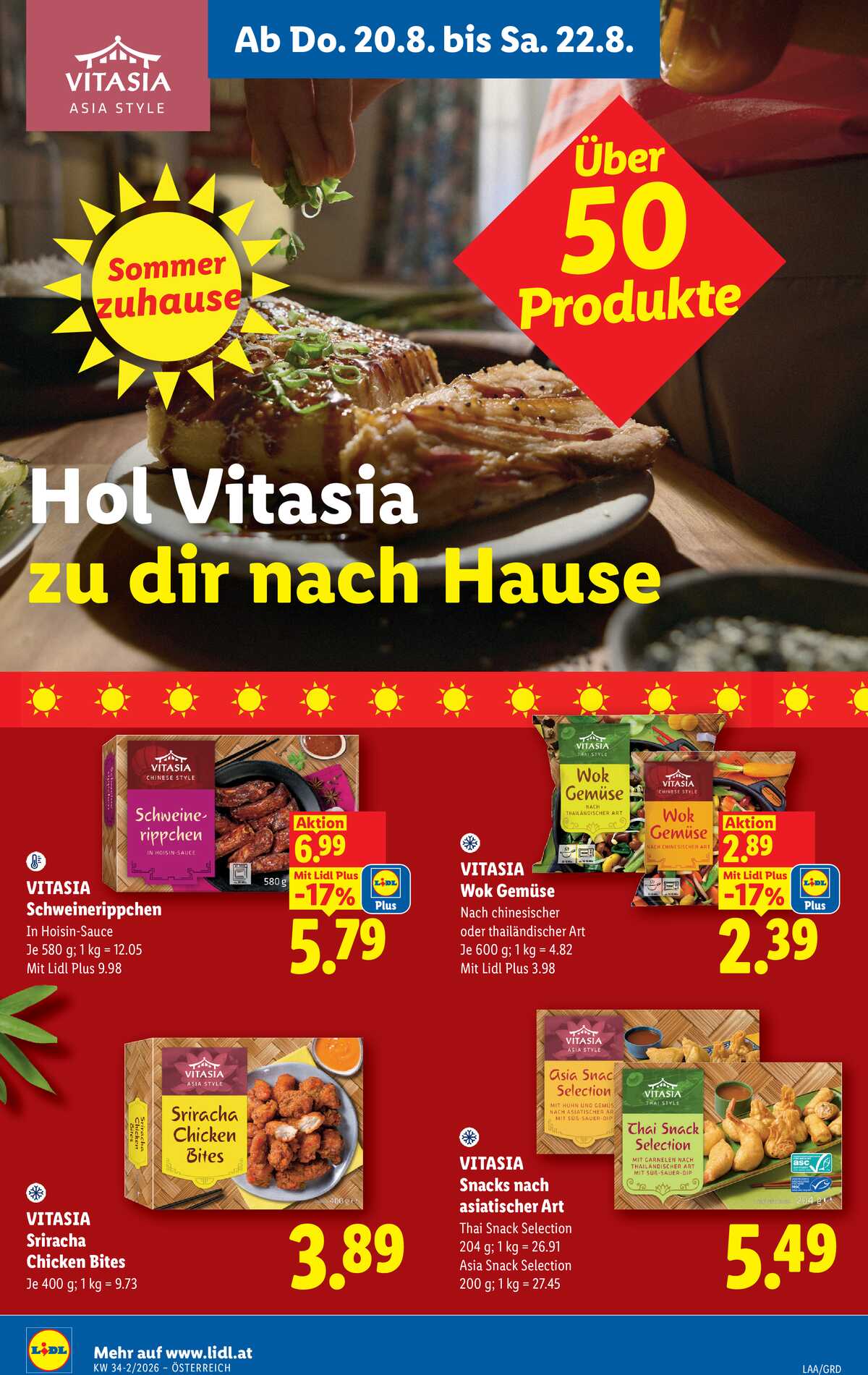 Leták Lidl Rakousko 20.8.-26.8.2026 strana 14