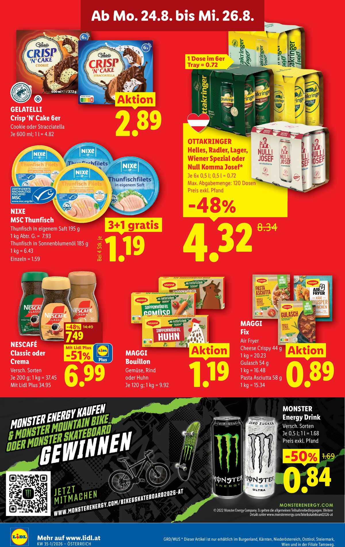 Leták Lidl Rakousko 20.8.-26.8.2026 strana 45