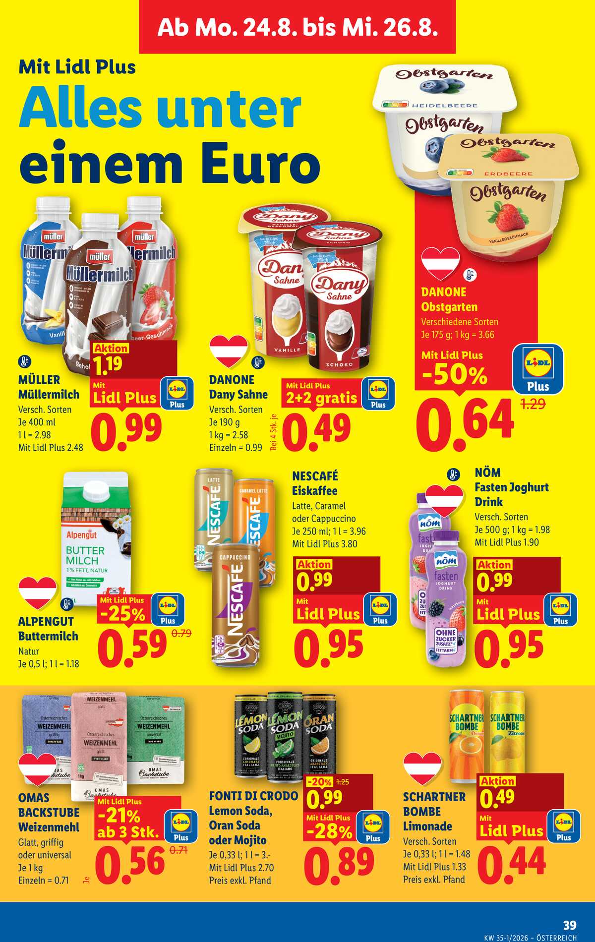 Leták Lidl Rakousko 20.8.-26.8.2026 strana 46