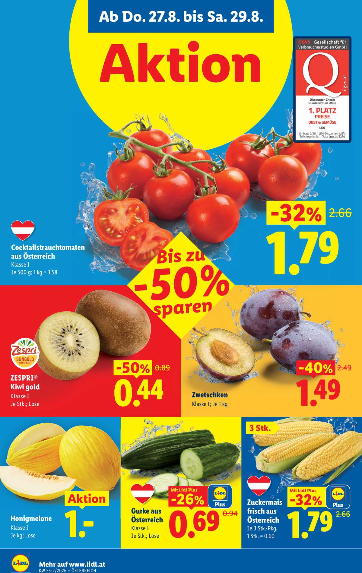Leták Lidl Rakousko 27.8.-2.9.2026 strana 6