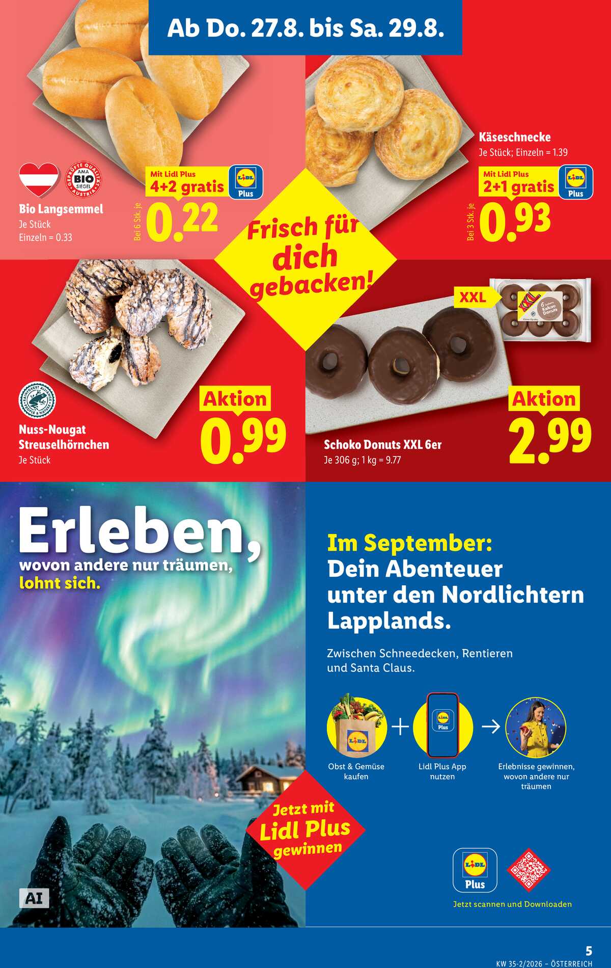 Leták Lidl Rakousko 27.8.-2.9.2026 strana 7