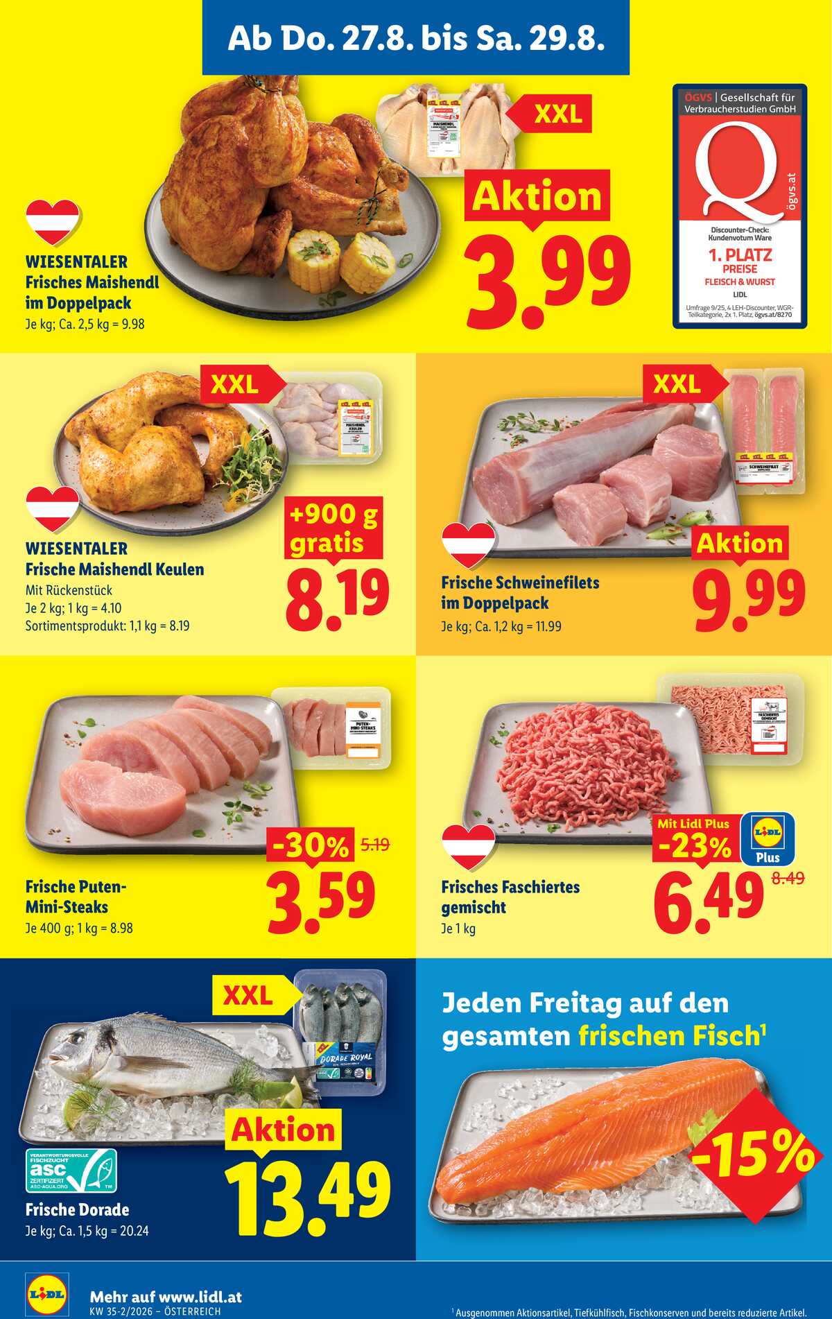 Leták Lidl Rakousko 27.8.-2.9.2026 strana 8