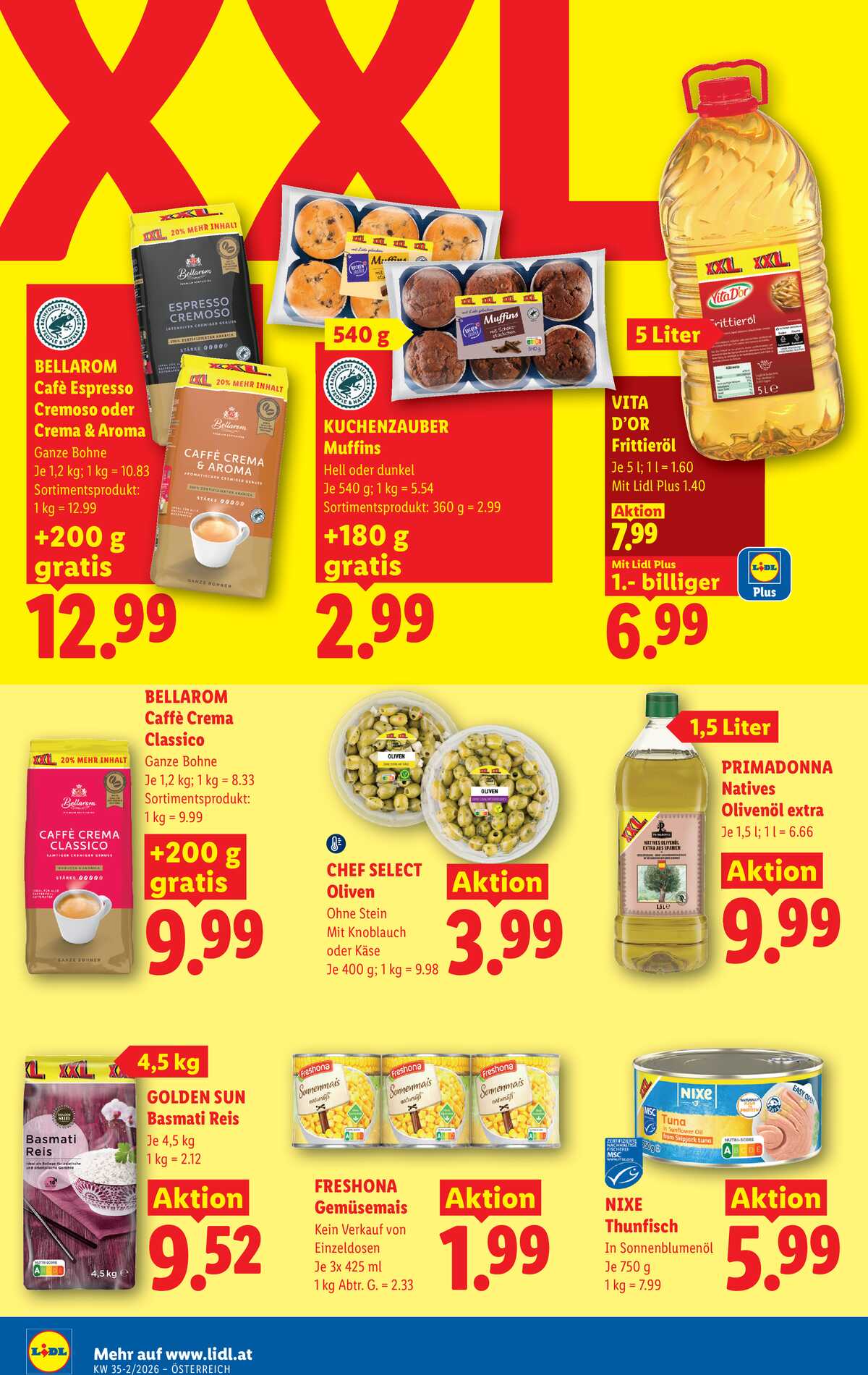 Leták Lidl Rakousko 27.8.-2.9.2026 strana 14
