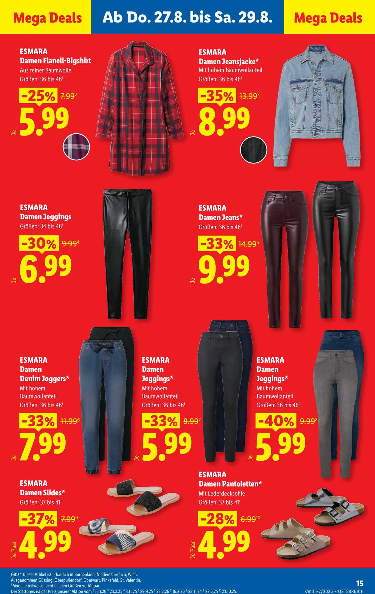 Leták Lidl Rakousko 27.8.-2.9.2026 strana 19