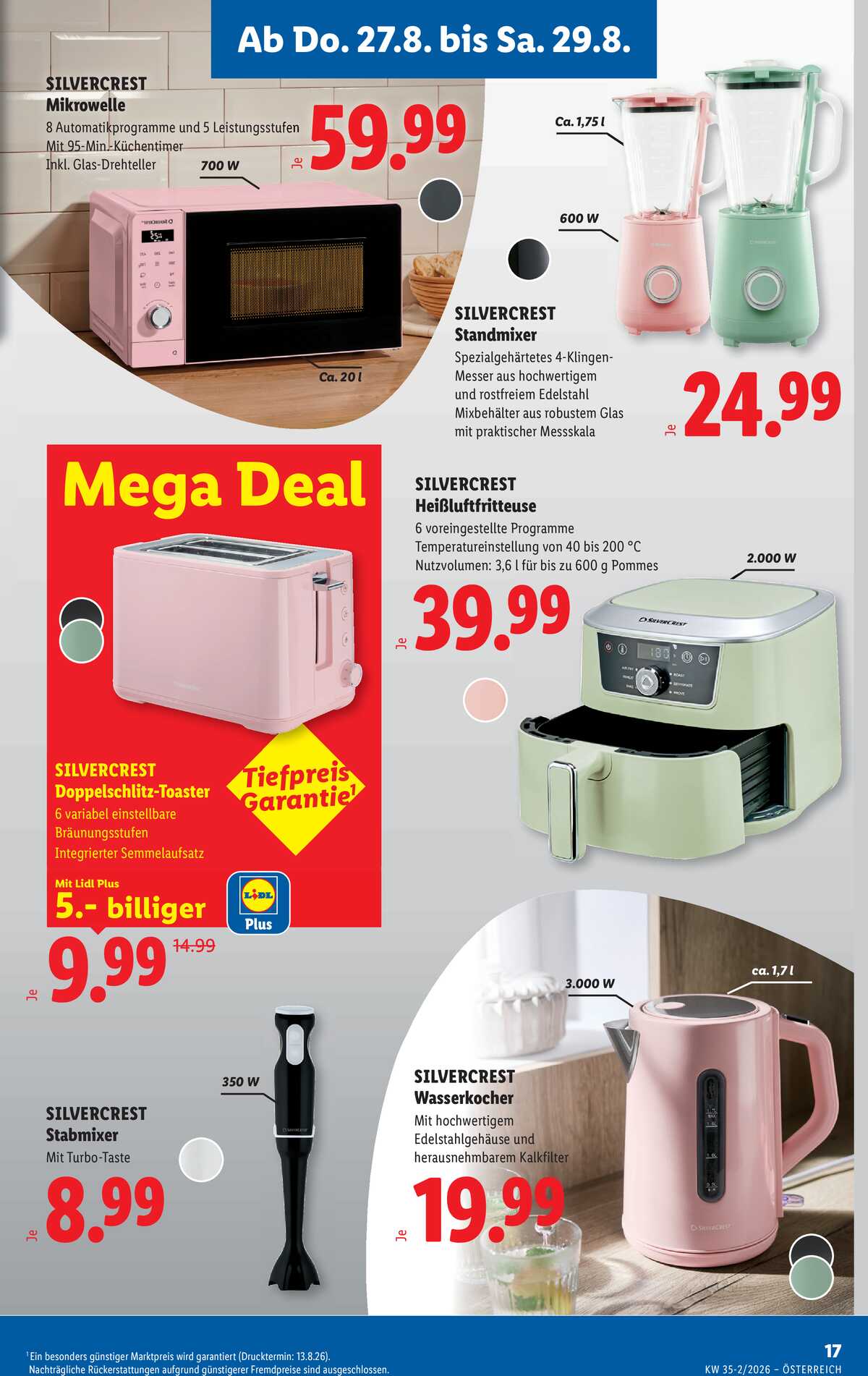 Leták Lidl Rakousko 27.8.-2.9.2026 strana 21