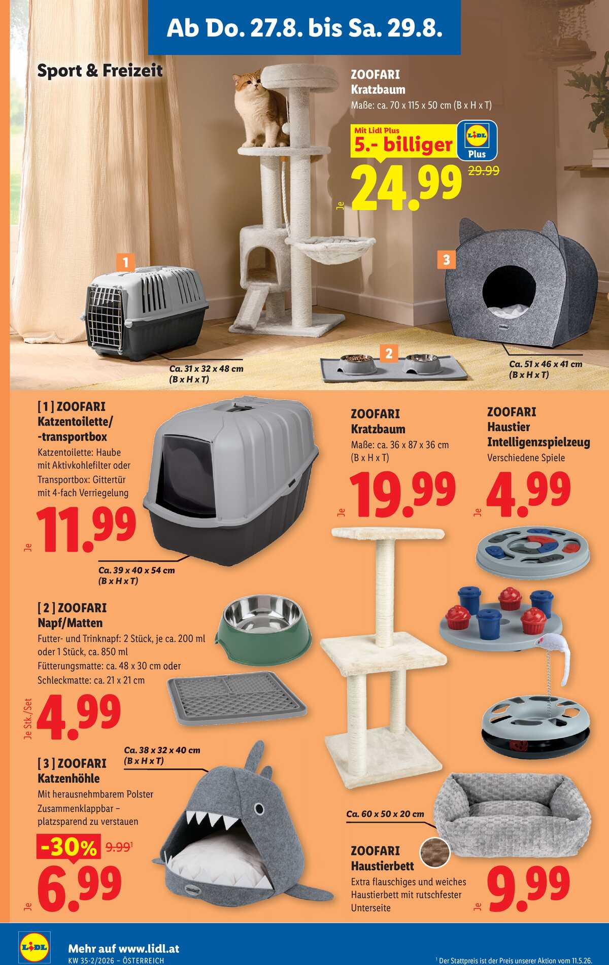 Leták Lidl Rakousko 27.8.-2.9.2026 strana 22