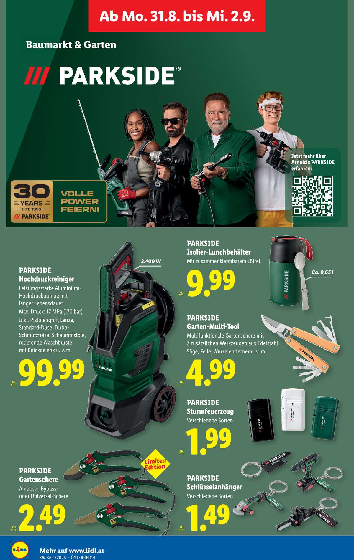 Leták Lidl Rakousko 27.8.-2.9.2026 strana 31