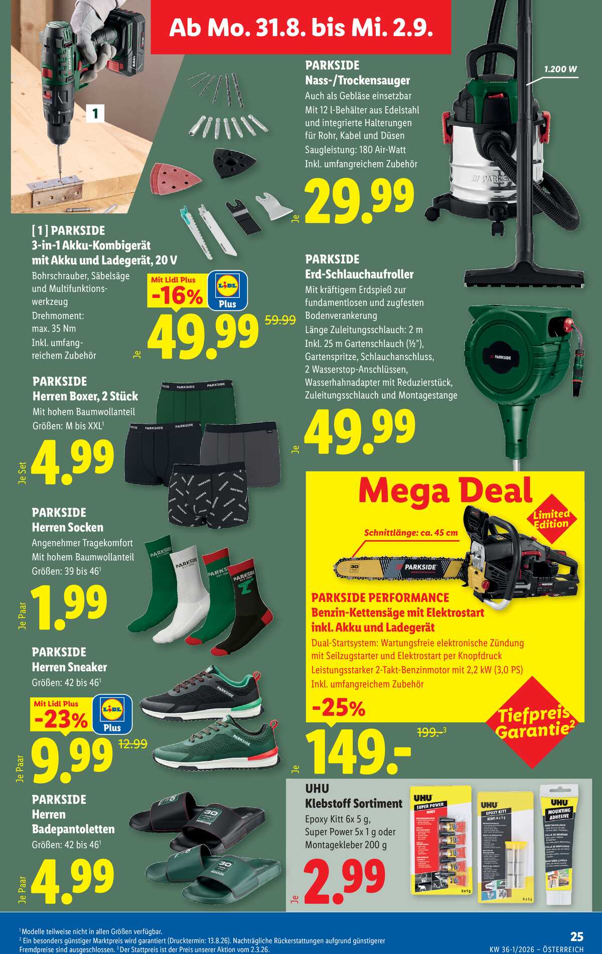 Leták Lidl Rakousko 27.8.-2.9.2026 strana 32