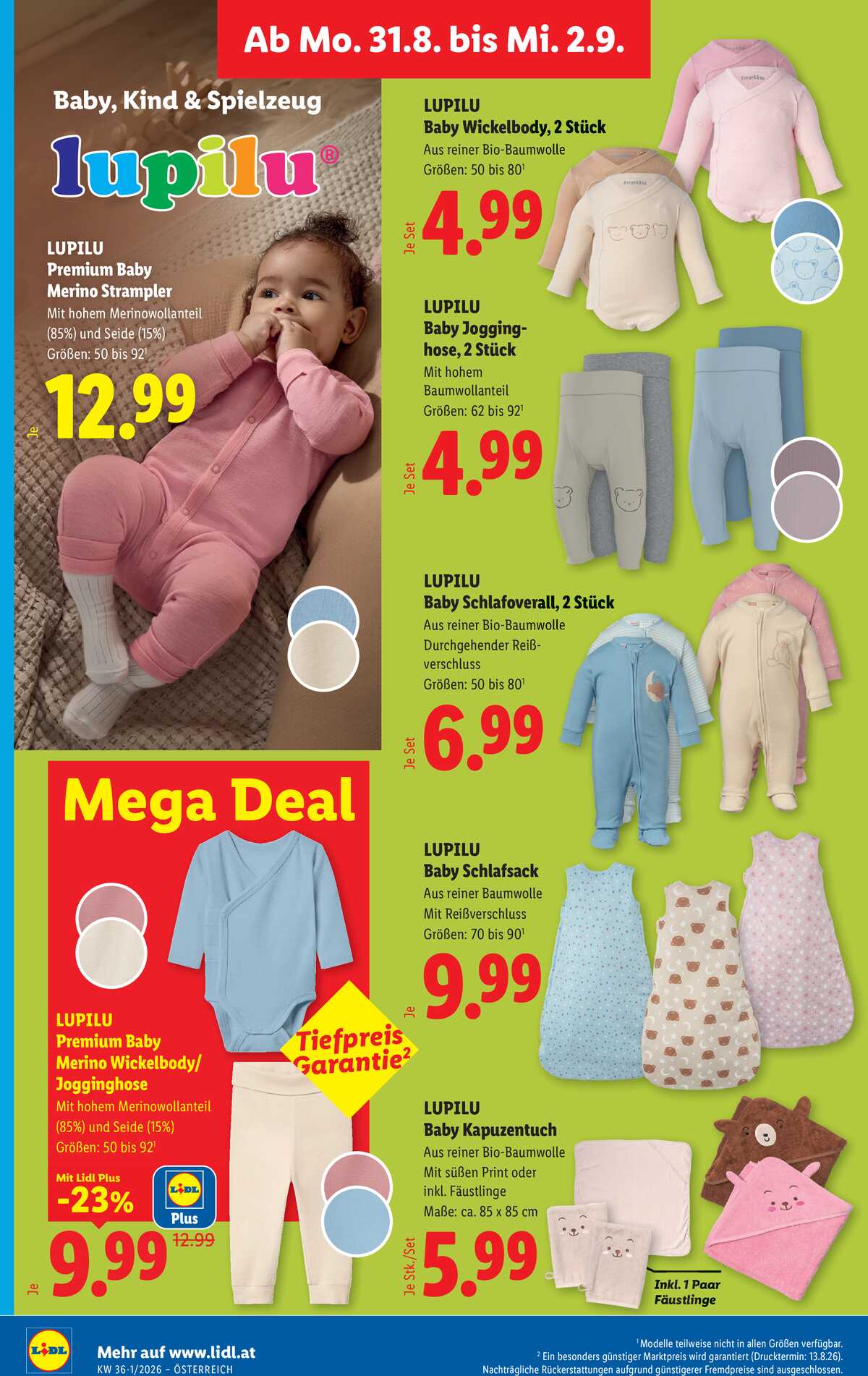 Leták Lidl Rakousko 27.8.-2.9.2026 strana 35