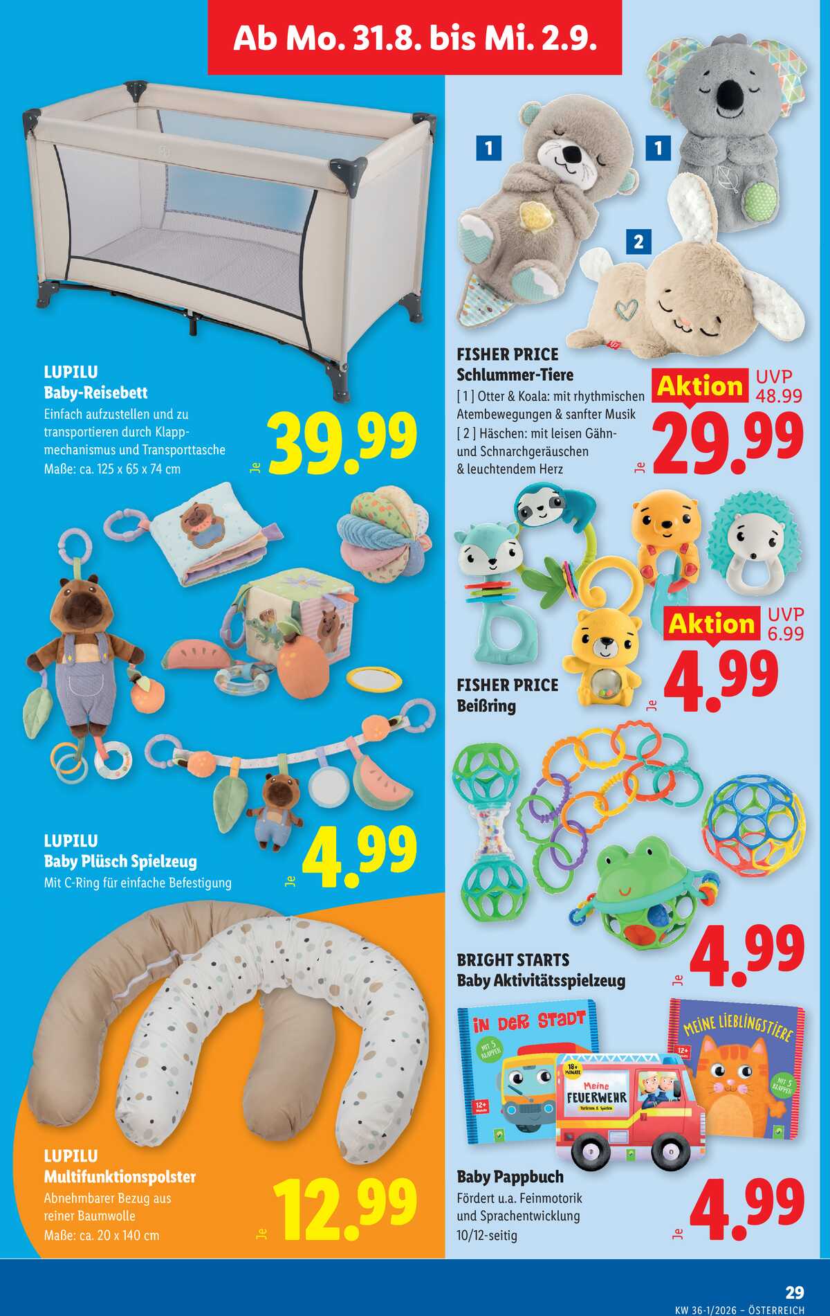 Leták Lidl Rakousko 27.8.-2.9.2026 strana 36