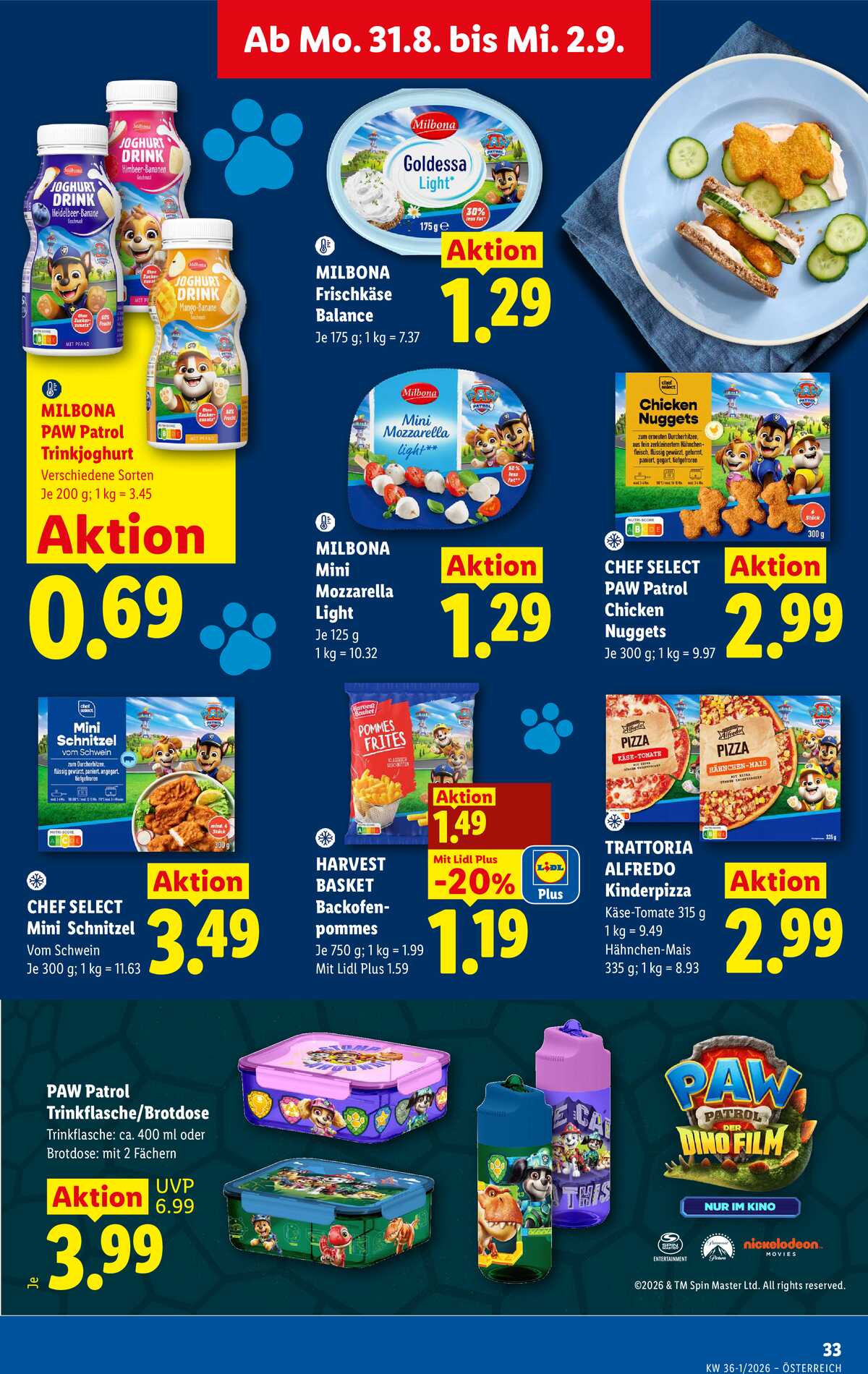 Leták Lidl Rakousko 27.8.-2.9.2026 strana 42