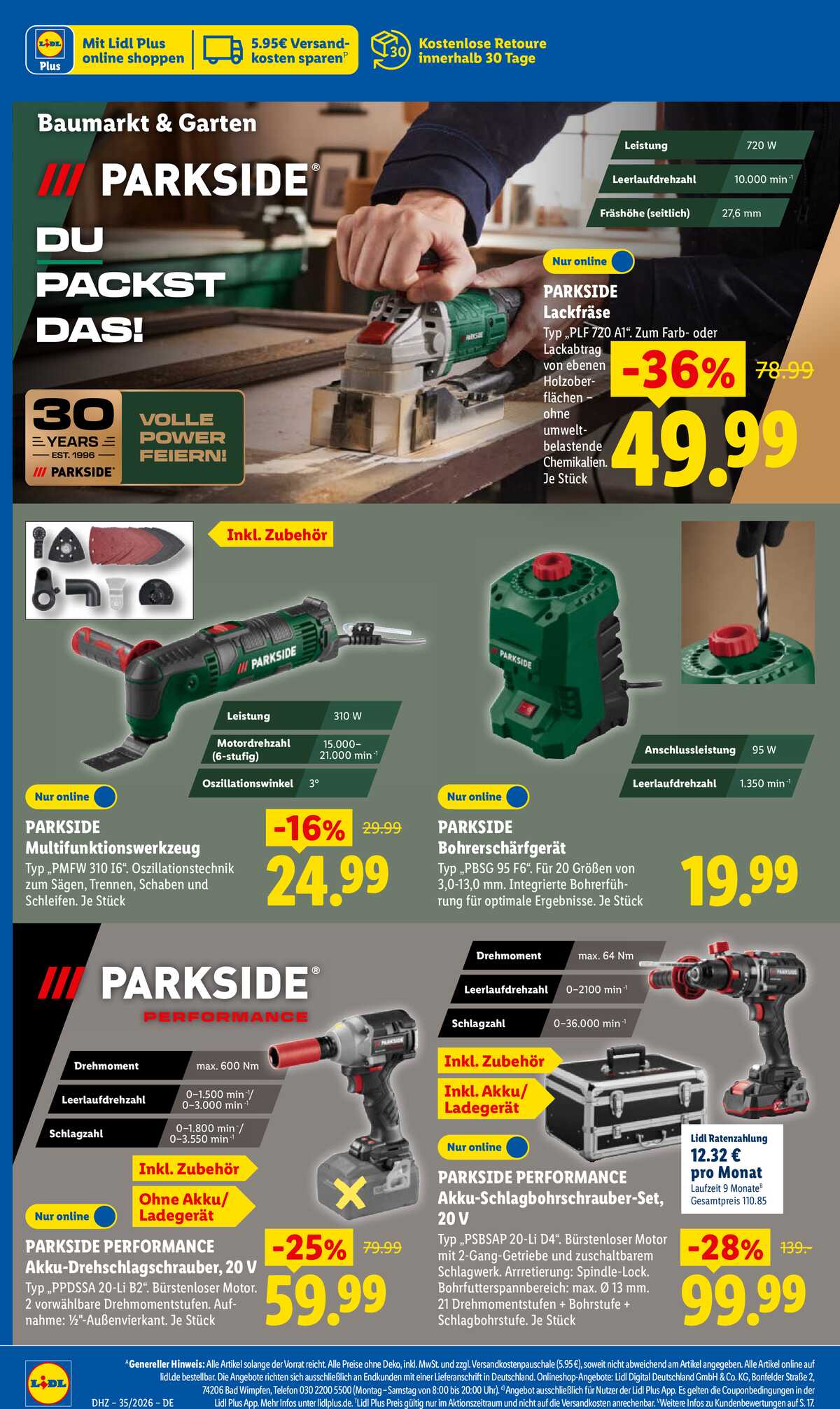 Leták Lidl Německo 24.8.-29.8.2026 strana 10