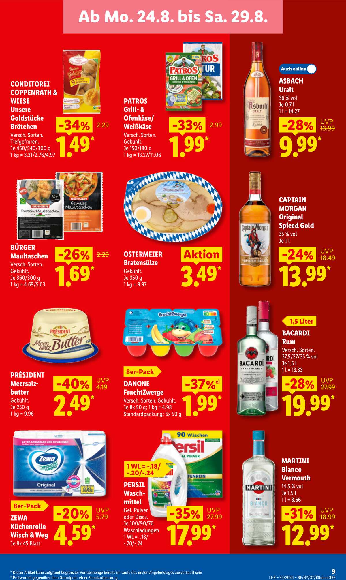 Leták Lidl Německo 24.8.-29.8.2026 strana 21