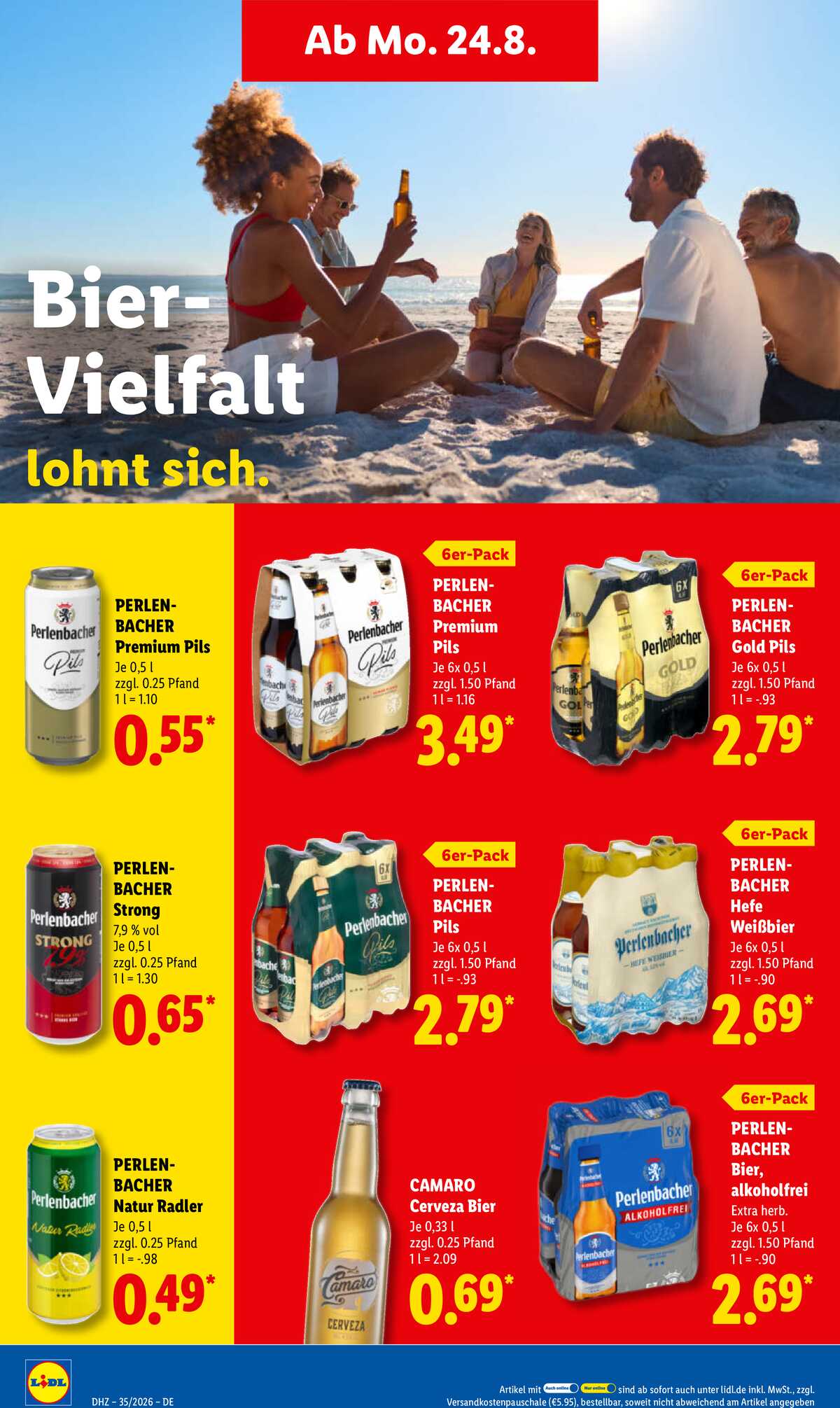 Leták Lidl Německo 24.8.-29.8.2026 strana 26