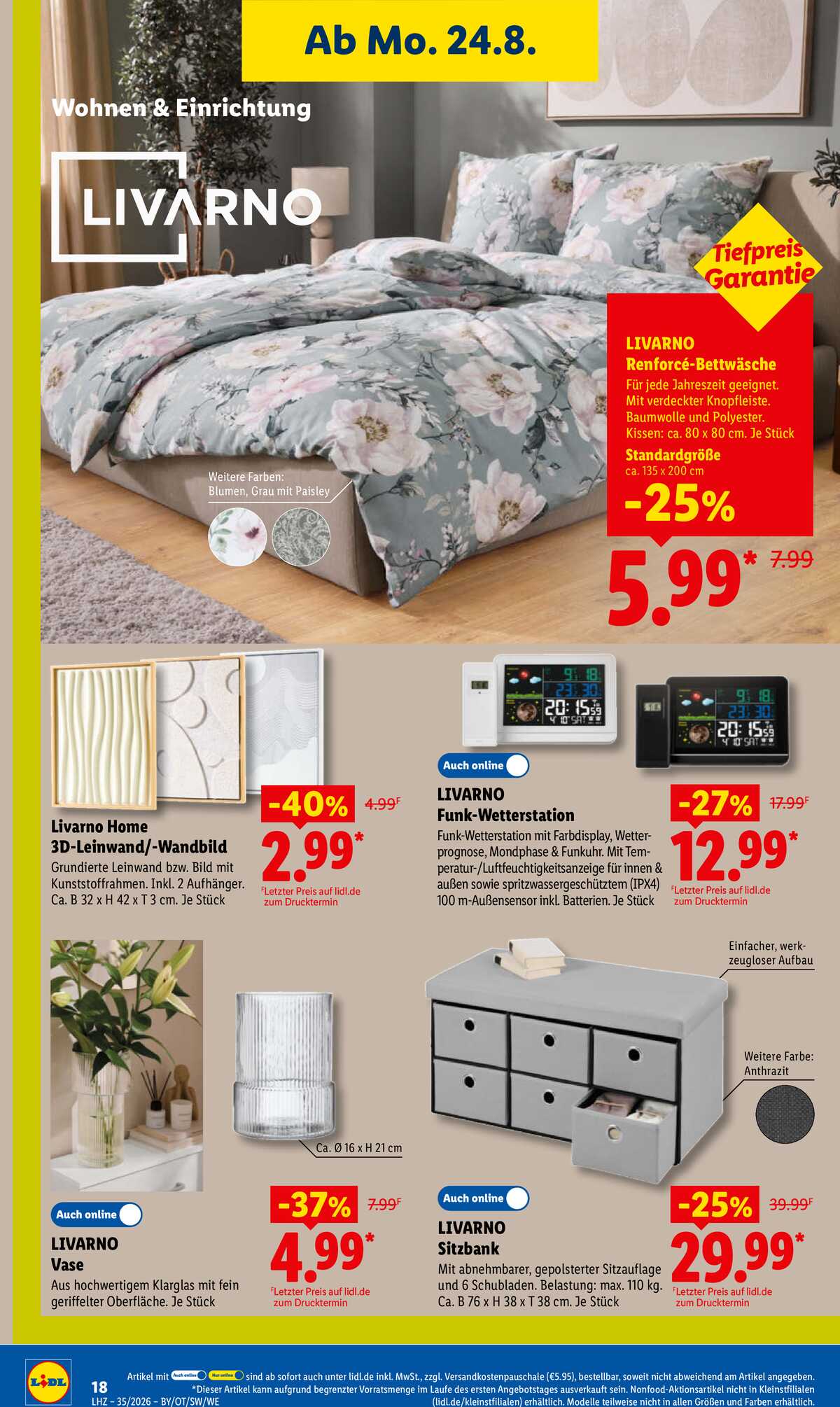 Leták Lidl Německo 24.8.-29.8.2026 strana 38