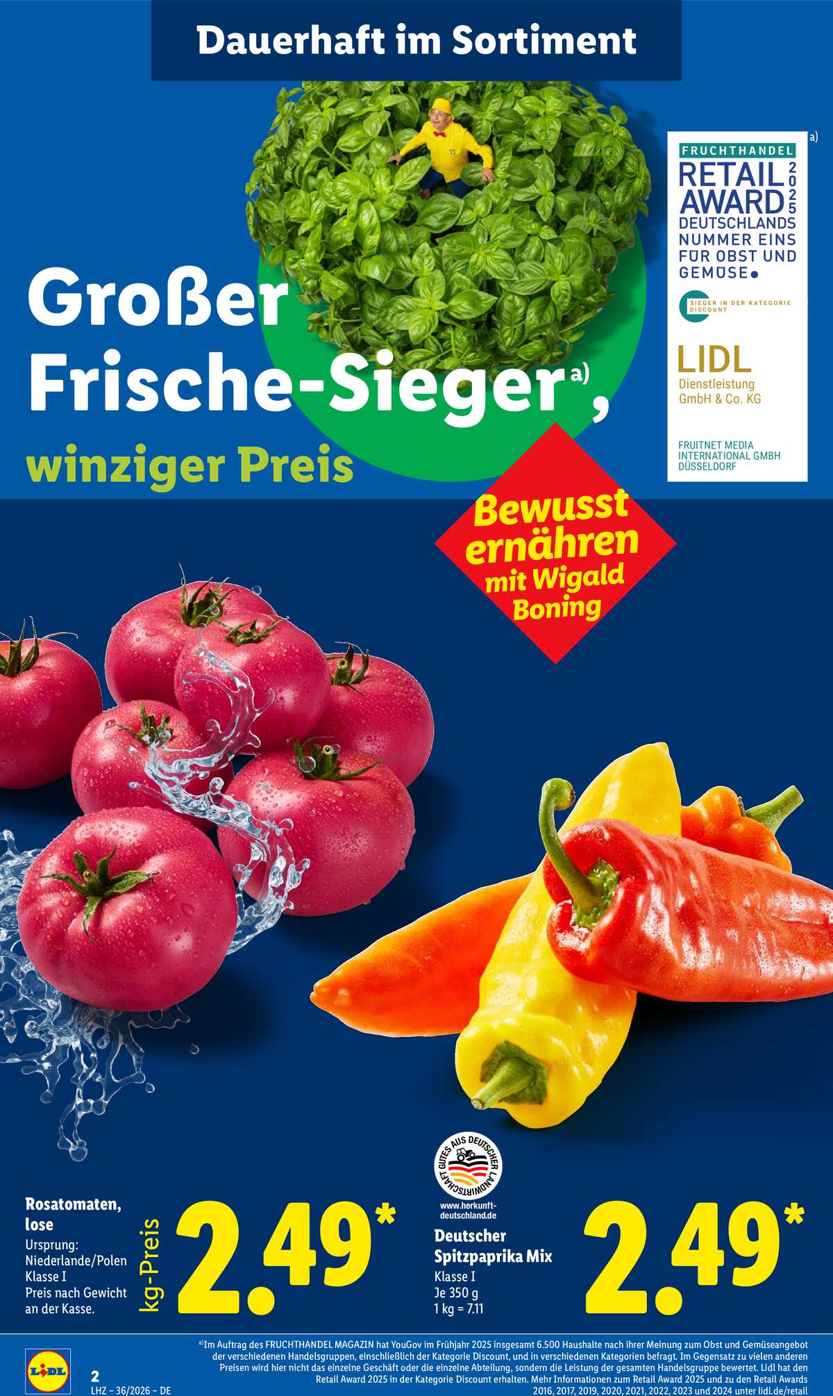 Leták Lidl Německo 31.8.-5.9.2026 strana 2