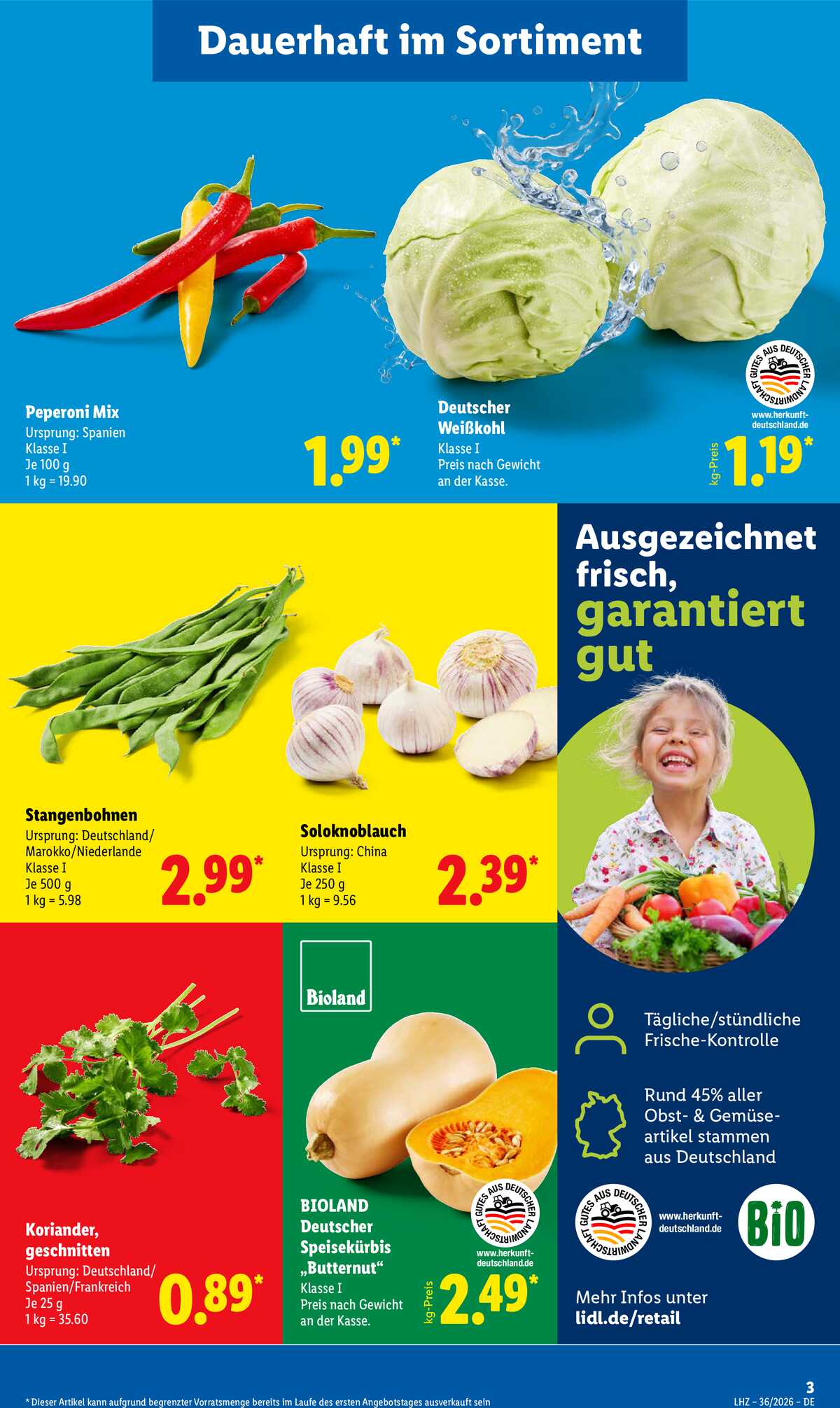Leták Lidl Německo 31.8.-5.9.2026 strana 3