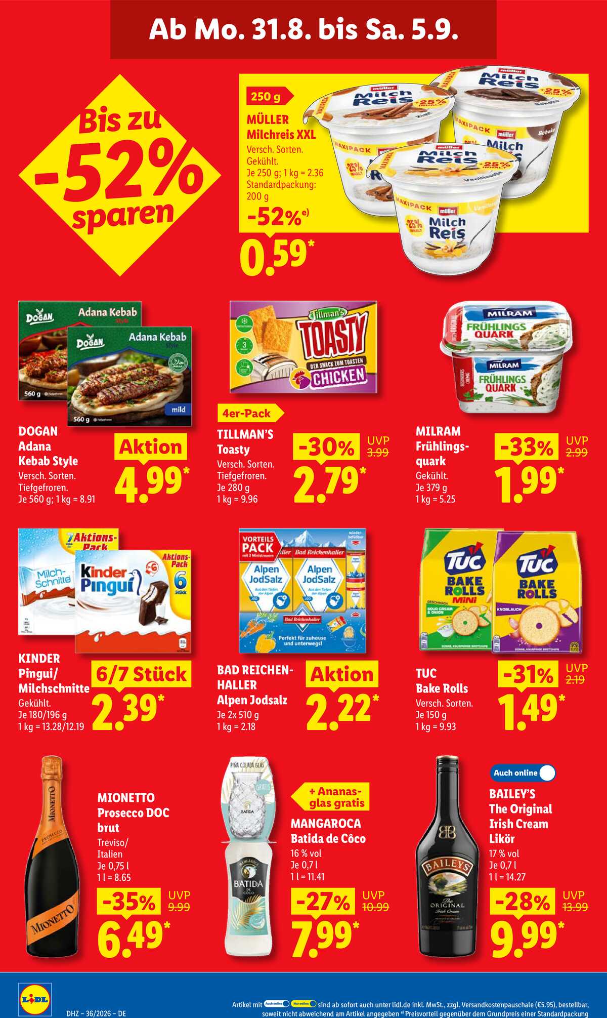 Leták Lidl Německo 31.8.-5.9.2026 strana 18