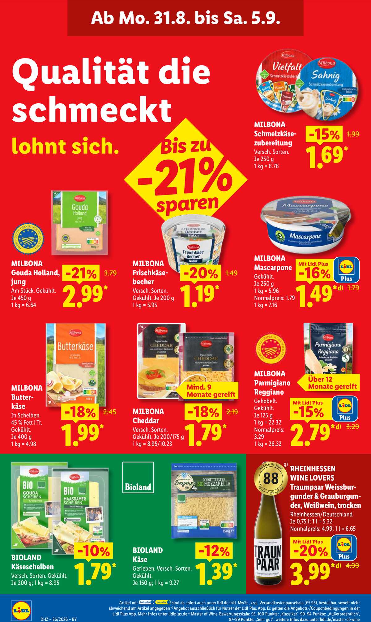 Leták Lidl Německo 31.8.-5.9.2026 strana 20