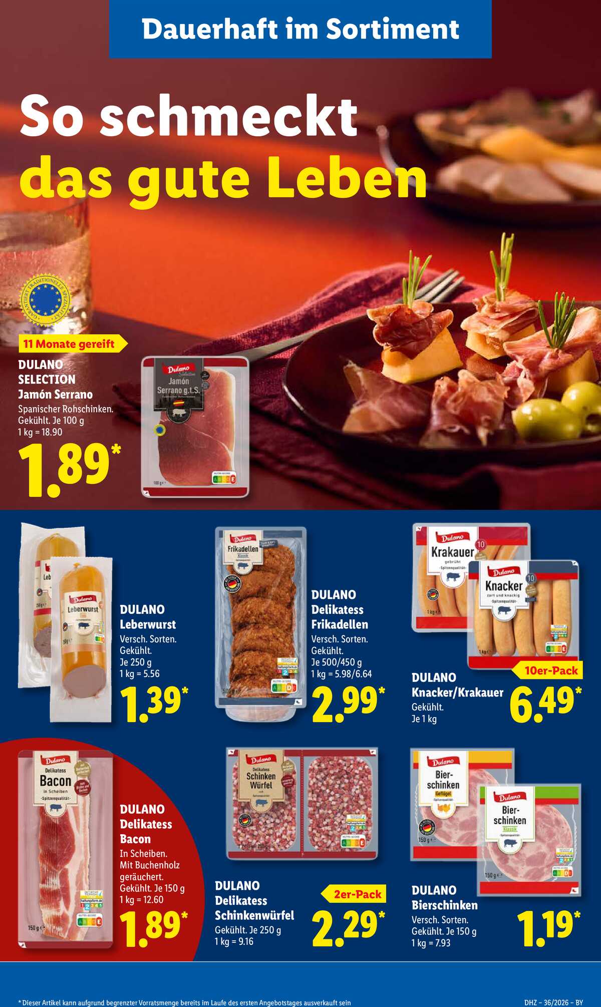 Leták Lidl Německo 31.8.-5.9.2026 strana 21