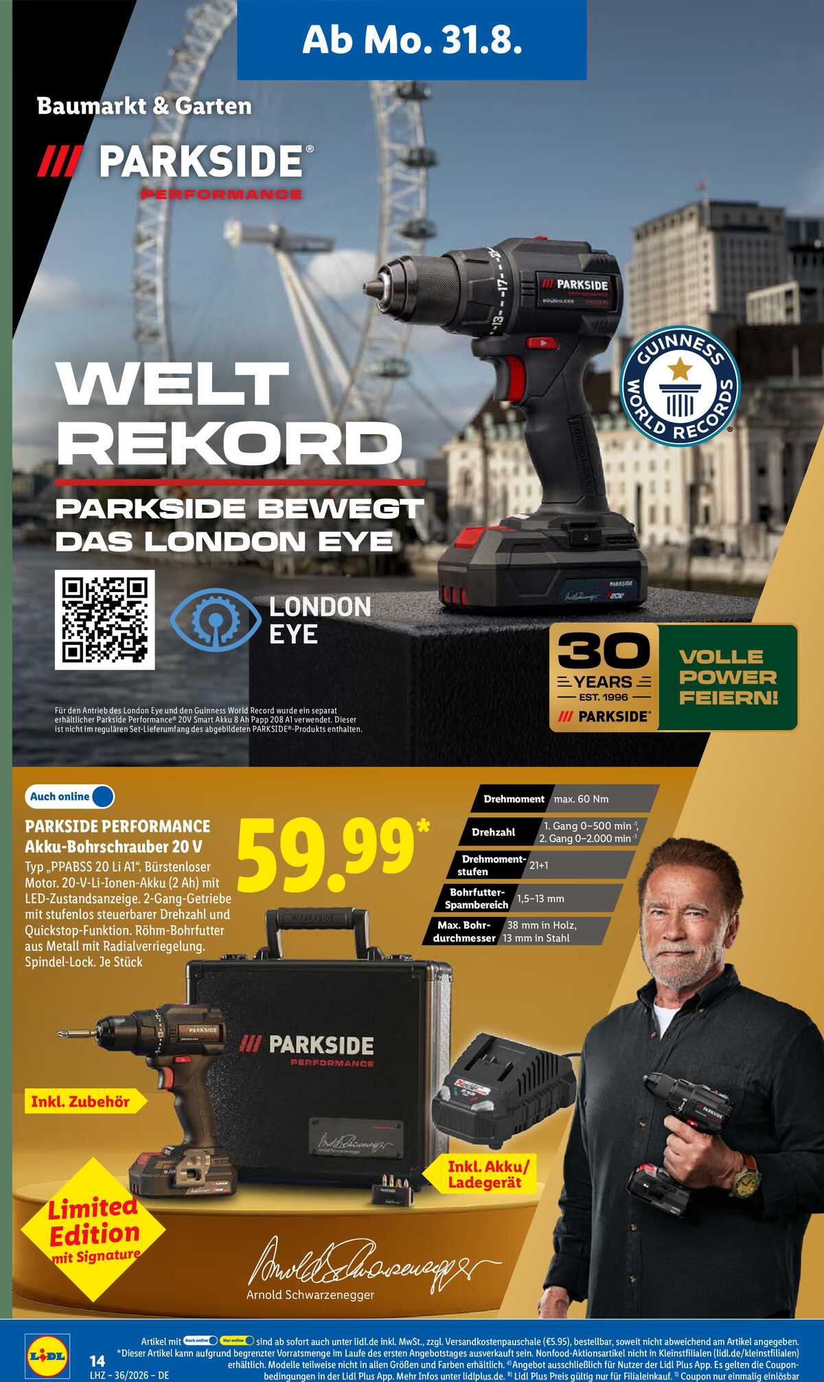 Leták Lidl Německo 31.8.-5.9.2026 strana 30