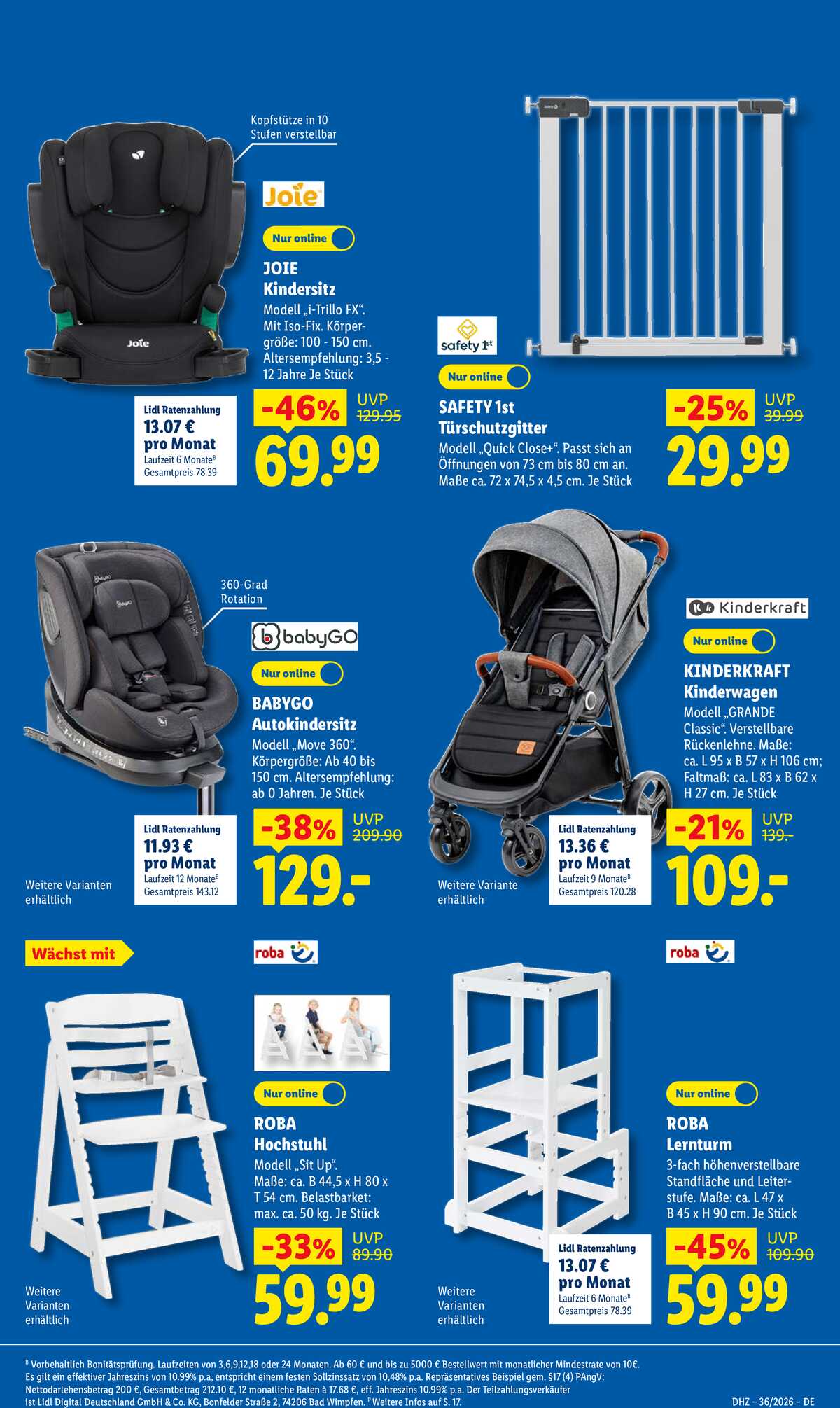 Leták Lidl Německo 31.8.-5.9.2026 strana 55