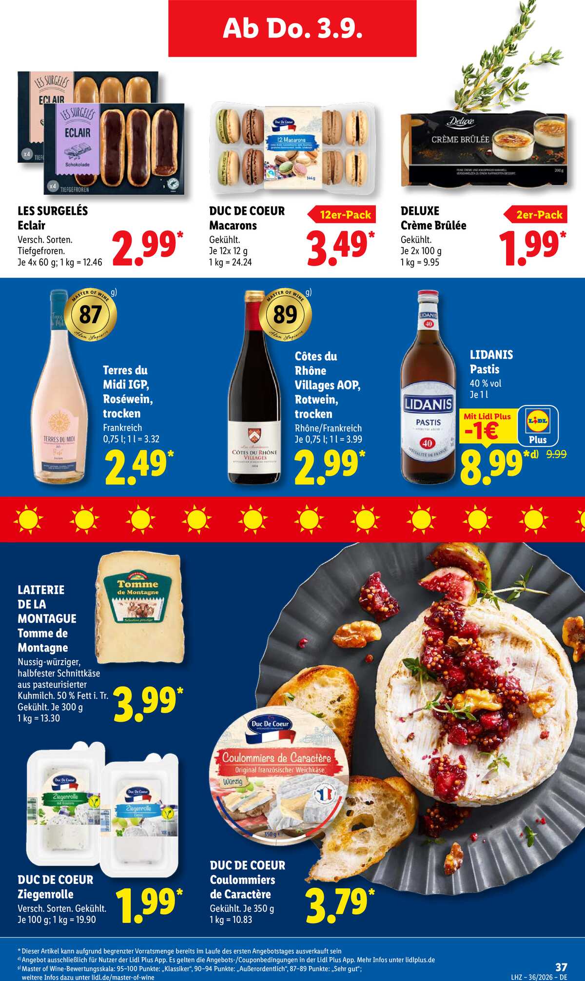Leták Lidl Německo 31.8.-5.9.2026 strana 57