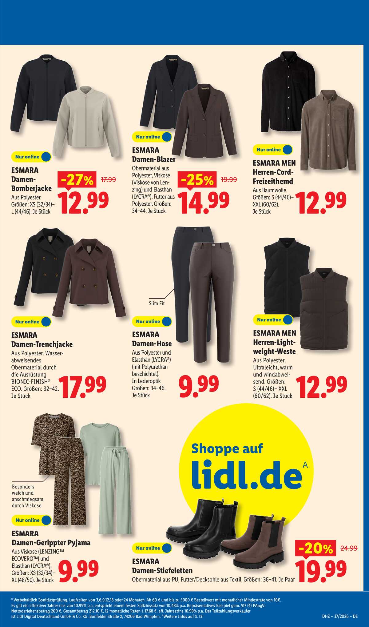 Leták Lidl Německo 7.9.-12.9.2026 strana 5