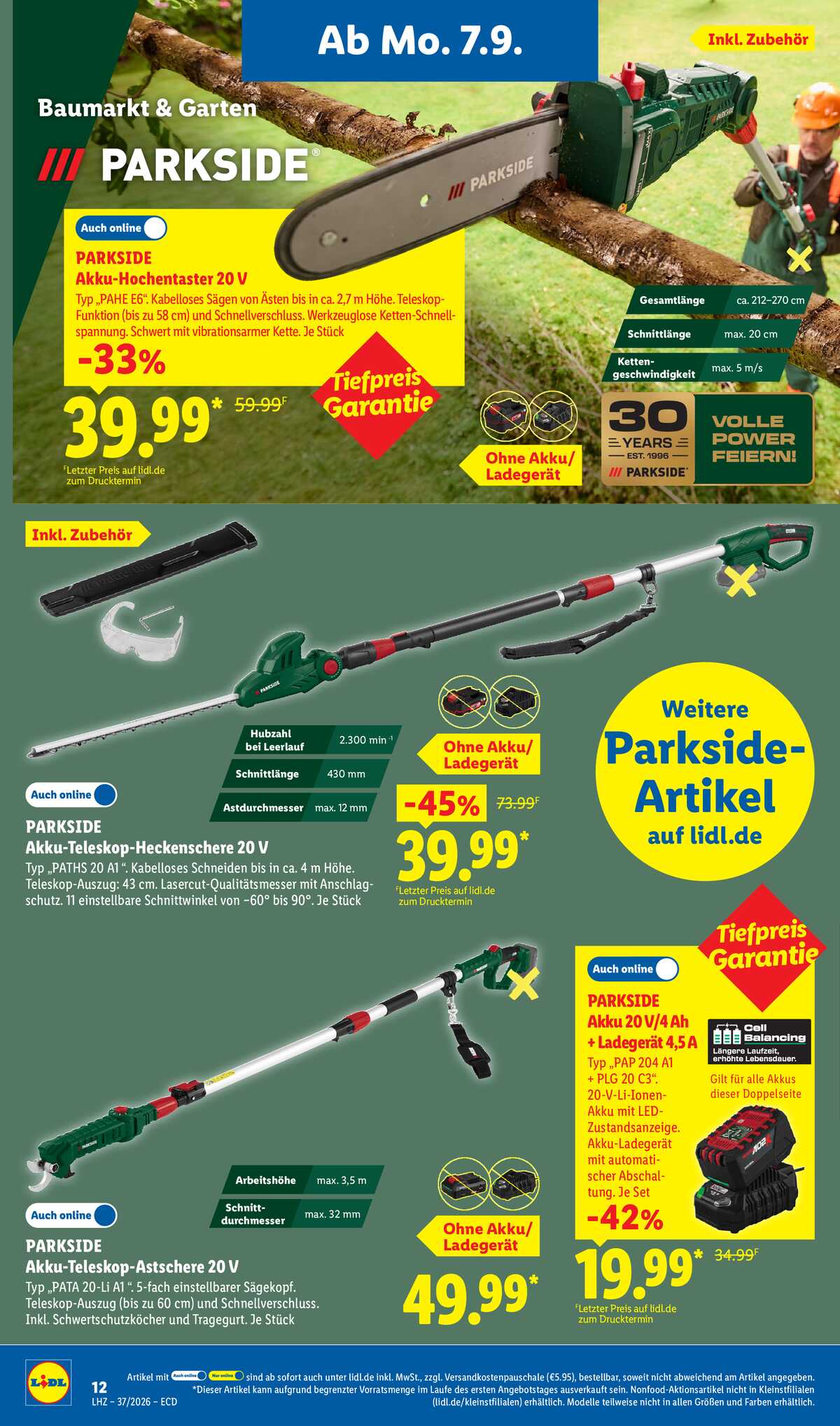 Leták Lidl Německo 7.9.-12.9.2026 strana 8