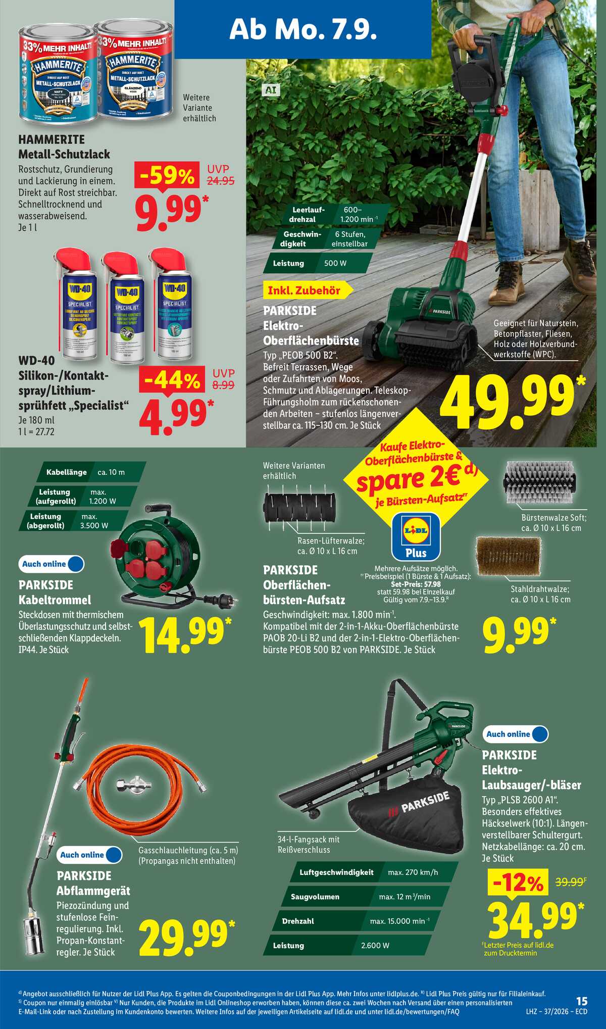 Leták Lidl Německo 7.9.-12.9.2026 strana 11