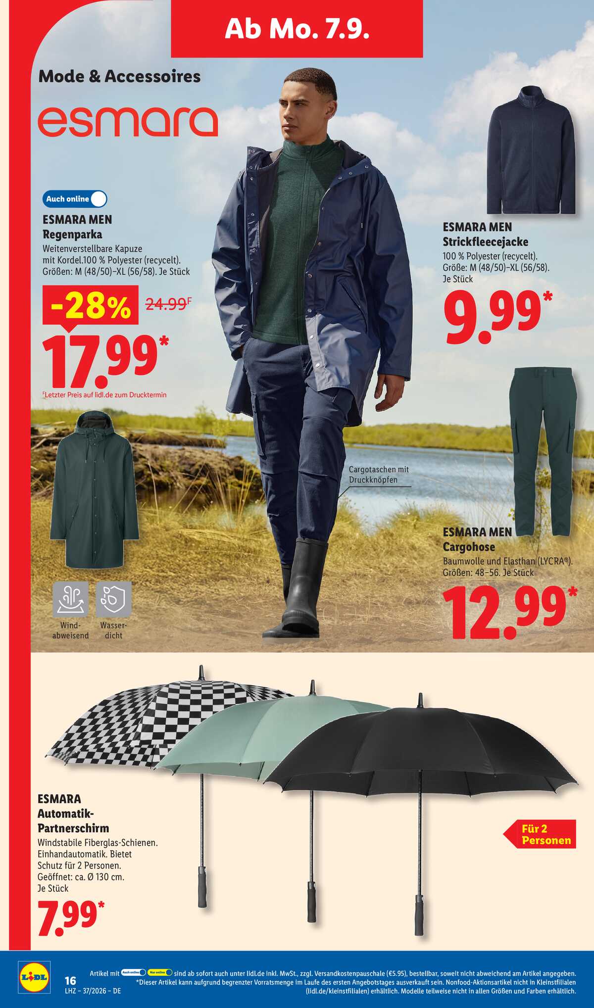Leták Lidl Německo 7.9.-12.9.2026 strana 16