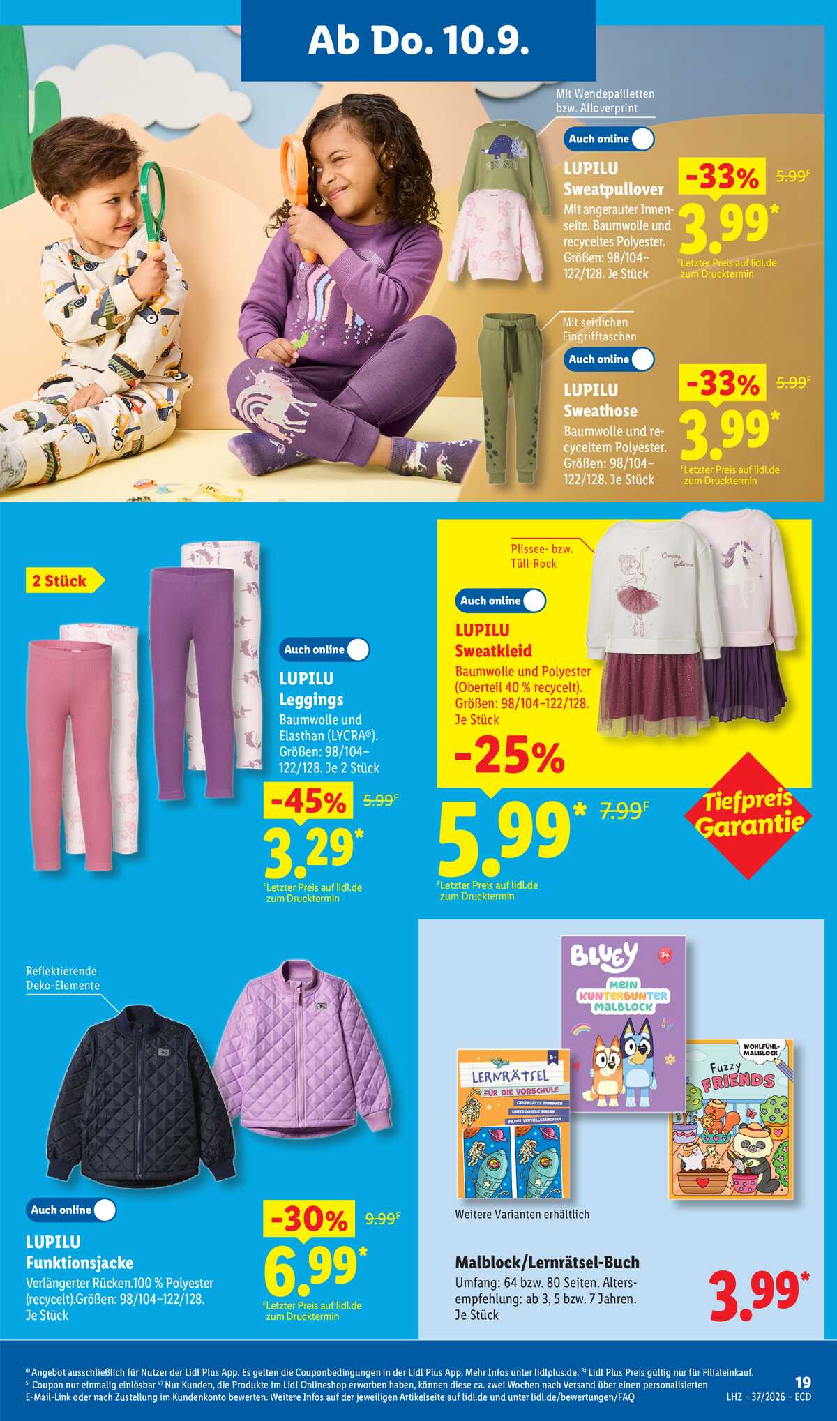 Leták Lidl Německo 7.9.-12.9.2026 strana 19