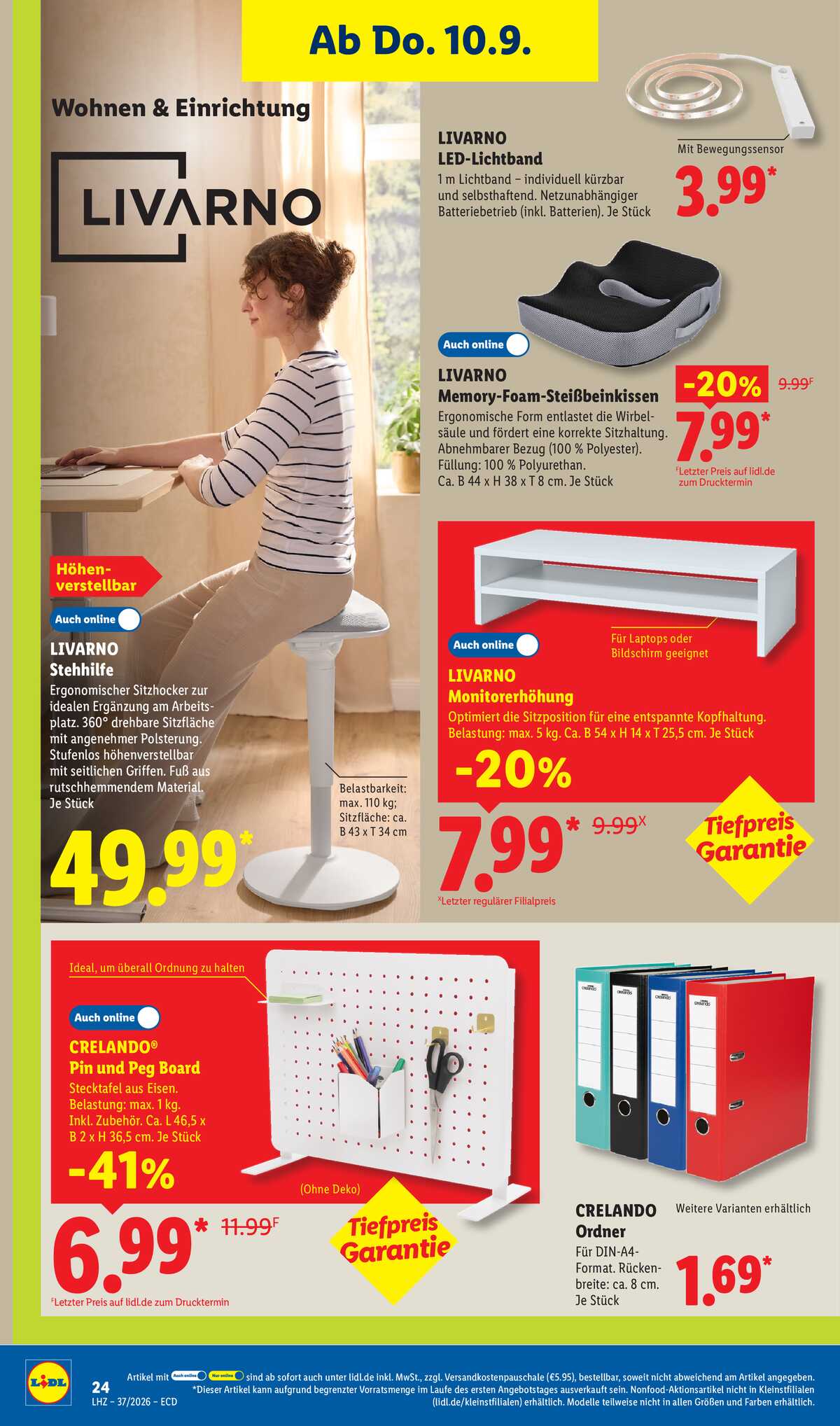 Leták Lidl Německo 7.9.-12.9.2026 strana 24