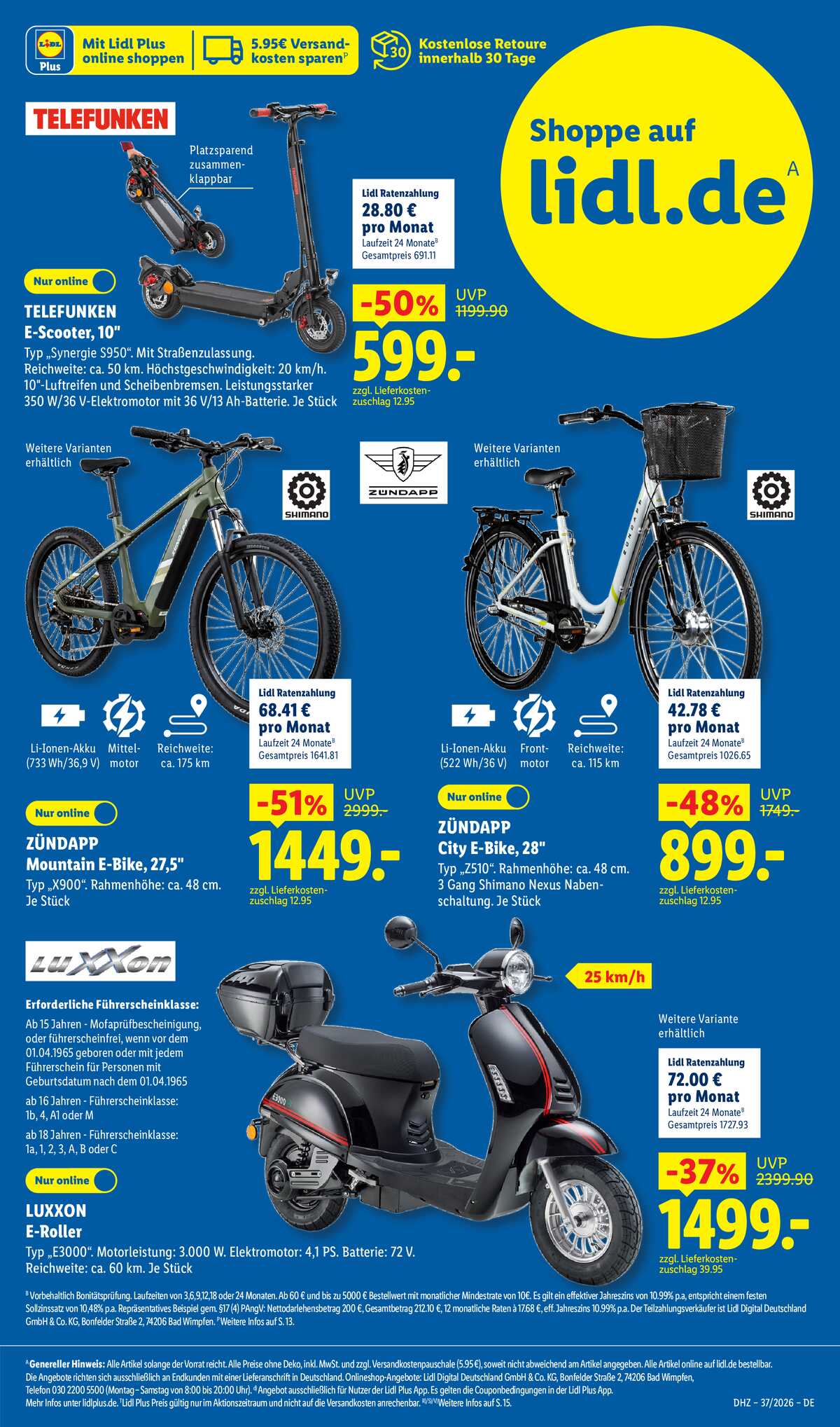 Leták Lidl Německo 7.9.-12.9.2026 strana 30