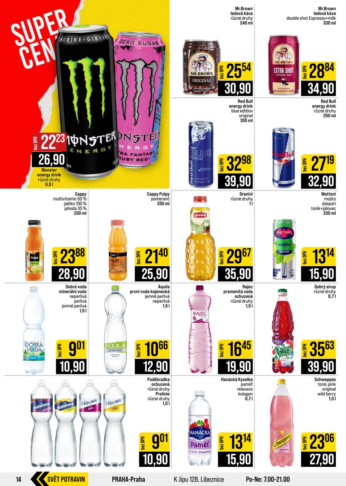 JIP Cash & Carry České Budějovice, Most, Náchod, Polička, Sušice a Svoboda nad Úpou od 26.8. do 1.9.2026 strana 14