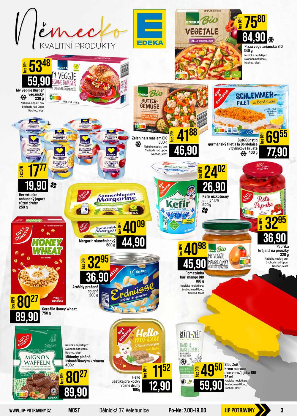 Leták JIP - JIP Cash & Carry České Budějovice, Most, Náchod, Polička, Sušice a Svoboda nad Úpou od 26.8. do 1.9.2026 - strana 3 Leták JIP - JIP Cash & Carry České Budějovice, Most, Náchod, Polička, Sušice a Svoboda nad Úpou od 26.8. do 1.9.2026 - strana 3
