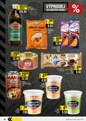 JIP Cash & Carry České Budějovice, Most, Náchod, Polička, Sušice a Svoboda nad Úpou od 26.8. do 1.9.2026